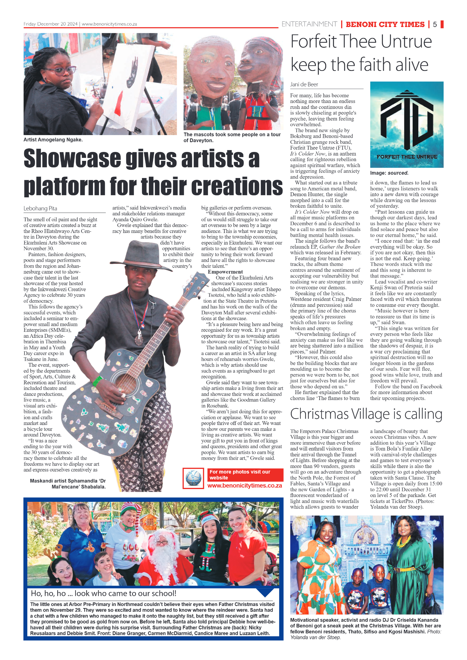 Benoni City Times 20 December 2024 page 5