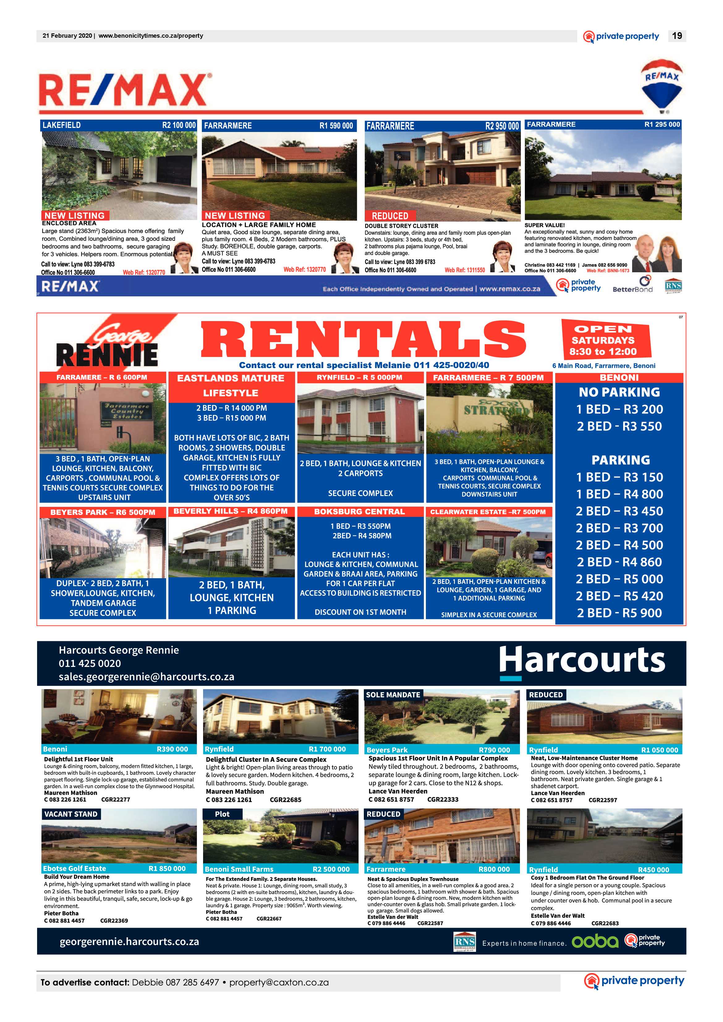 Benoni City Times 20 February 2020 page 19
