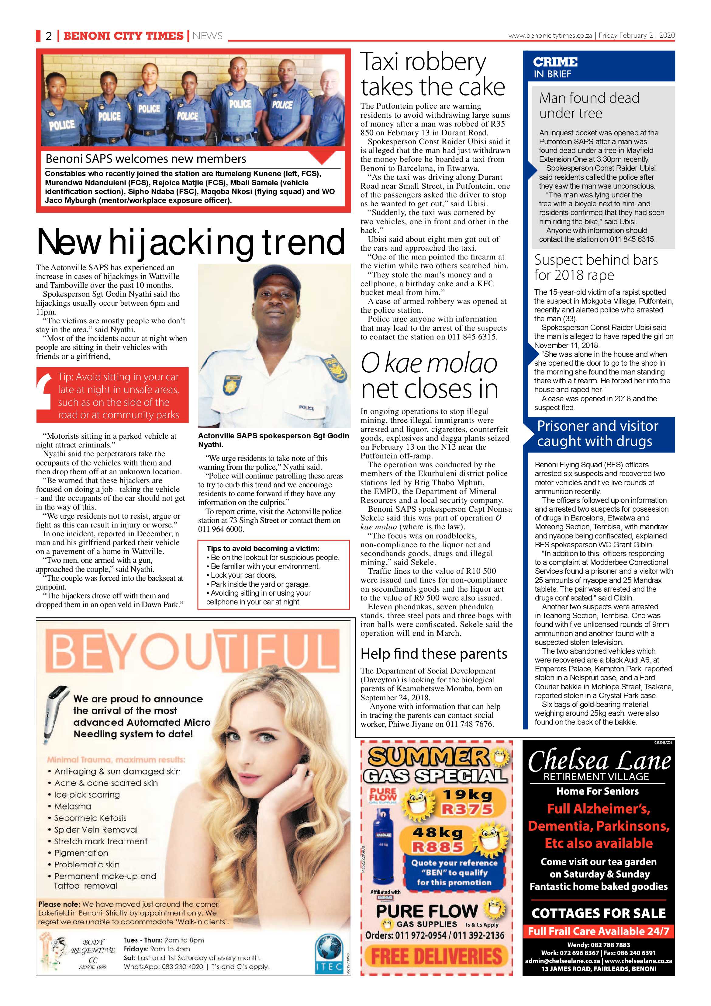 Benoni City Times 20 February 2020 page 2