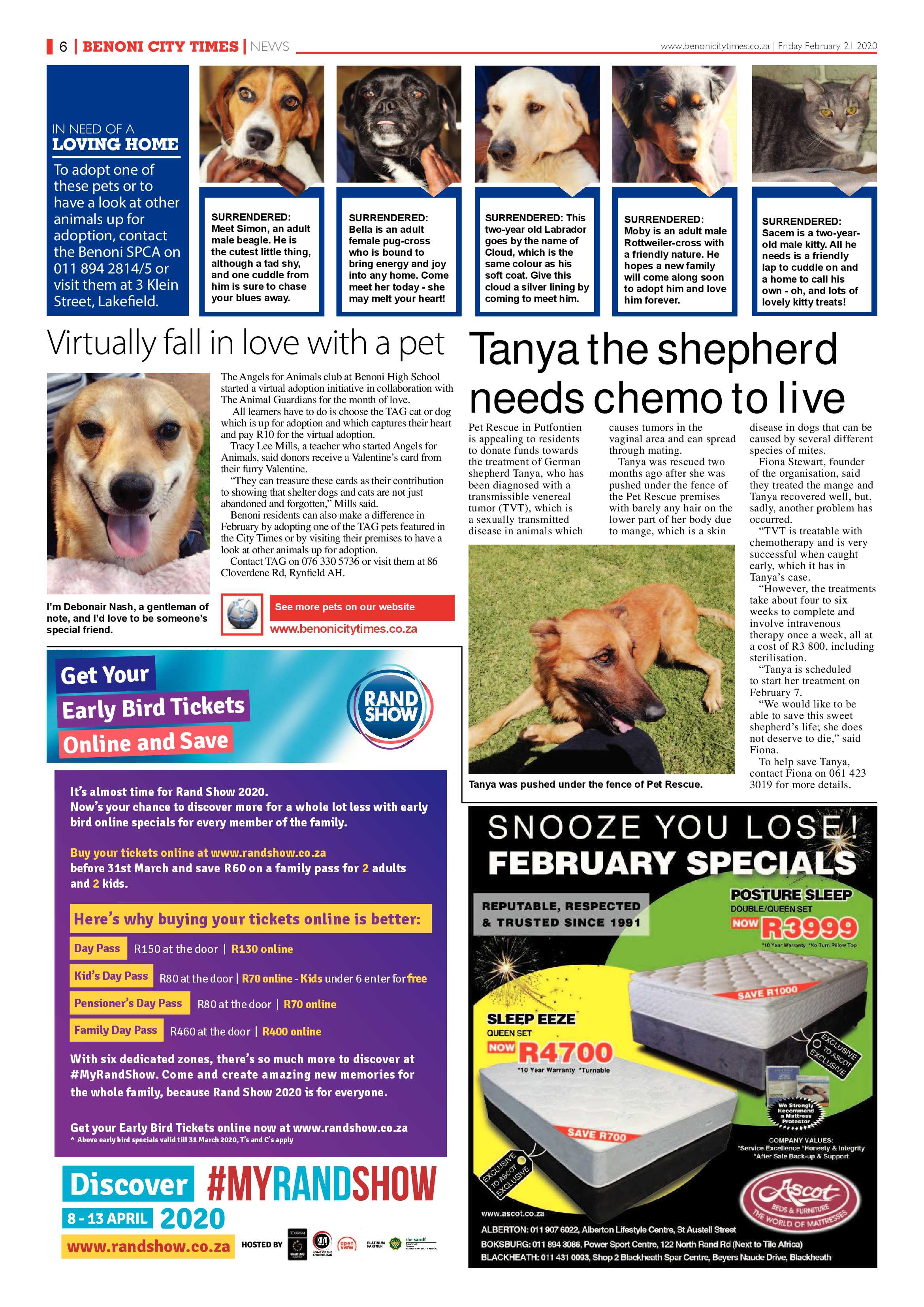 Benoni City Times 20 February 2020 page 6