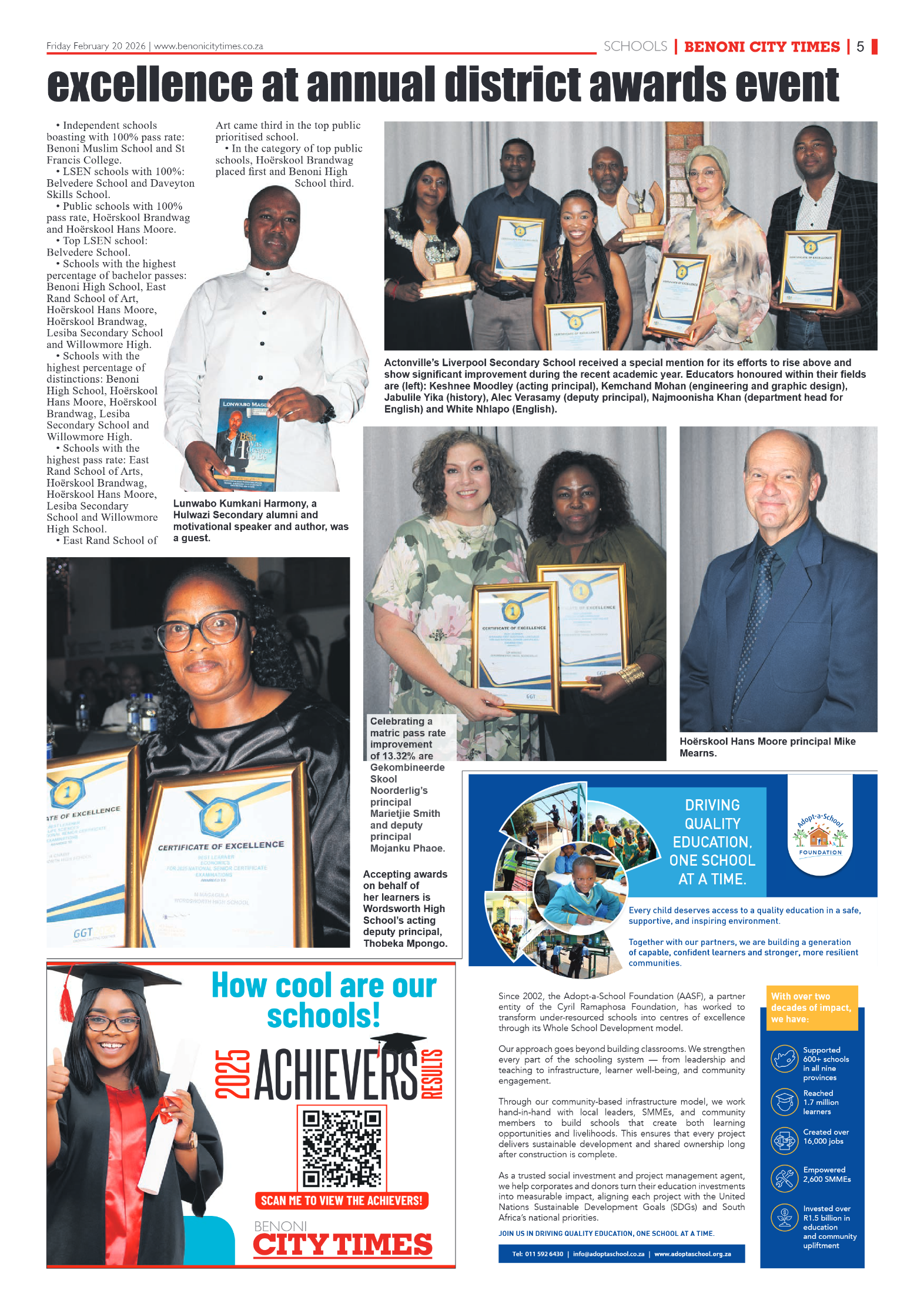 Benoni City Times 20 February 2026 page 5