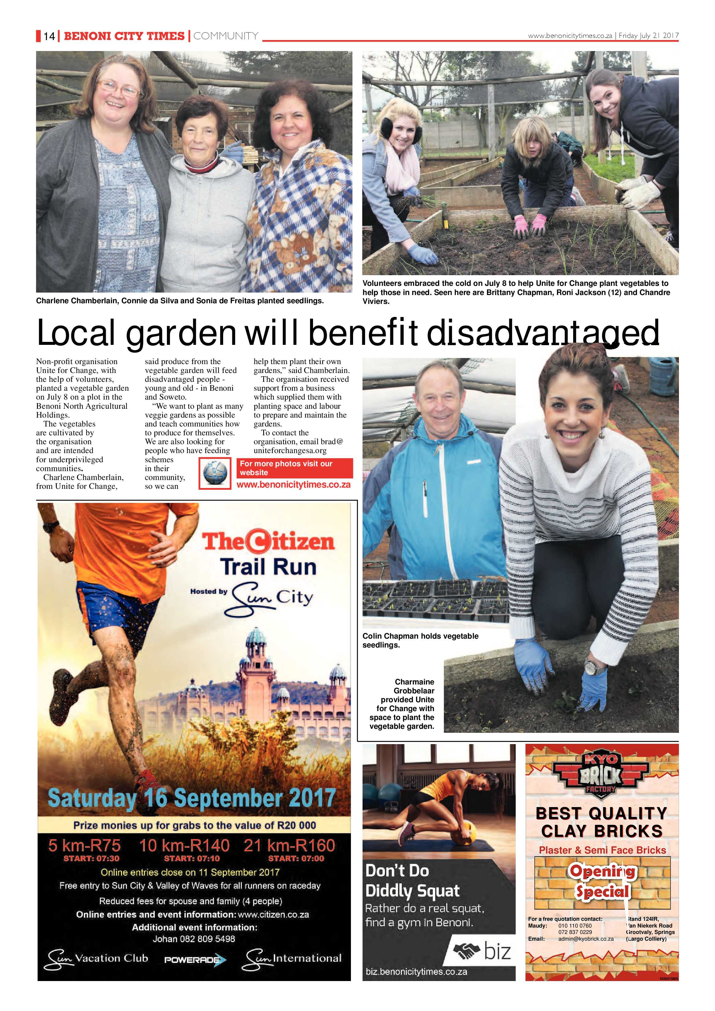 Benoni City Times 20 July 2017 page 14