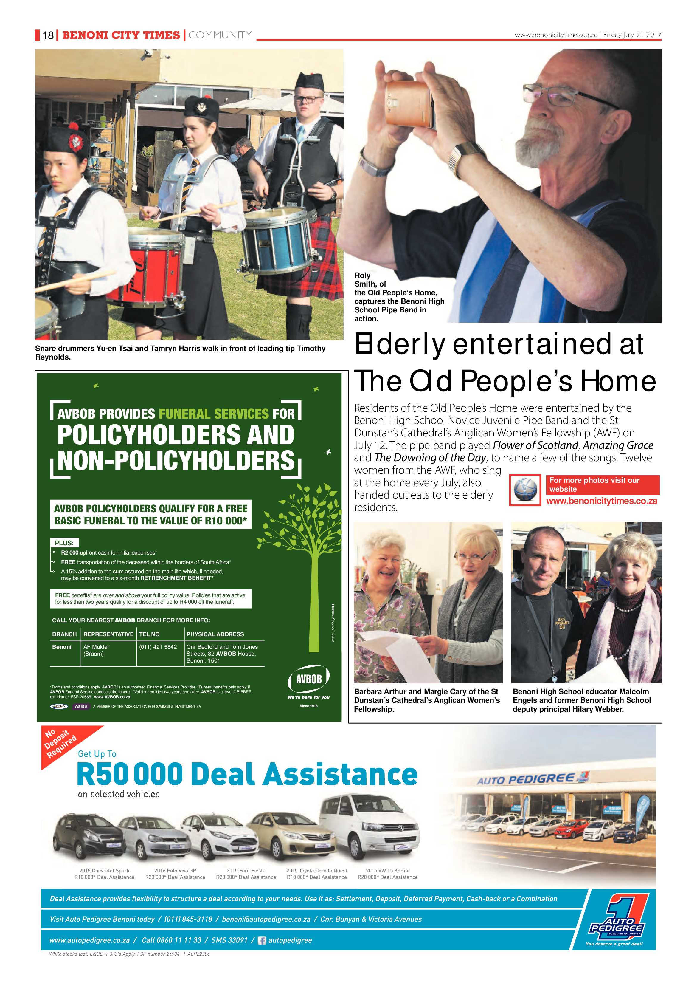 Benoni City Times 20 July 2017 page 18