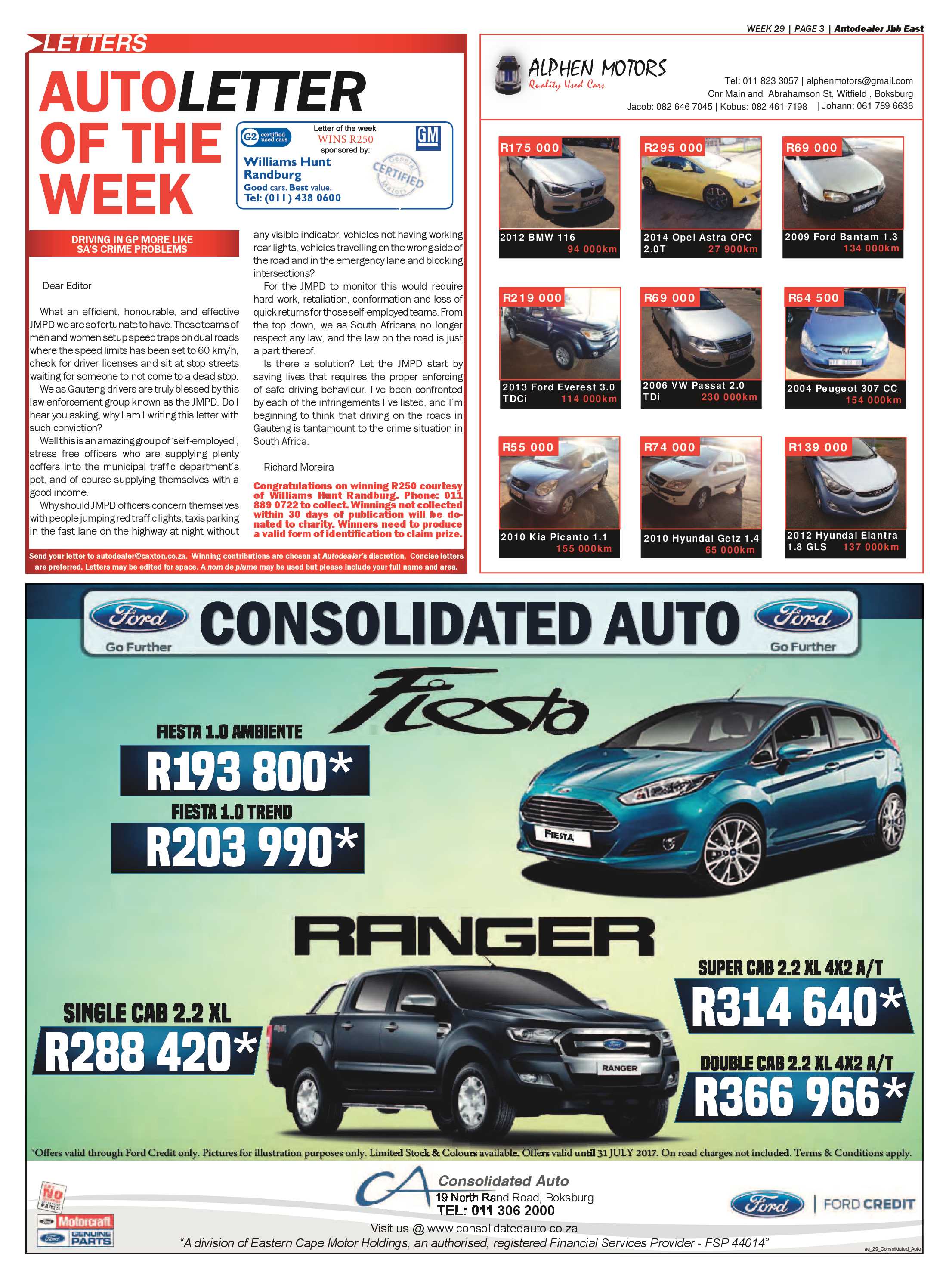 Benoni City Times 20 July 2017 page 27