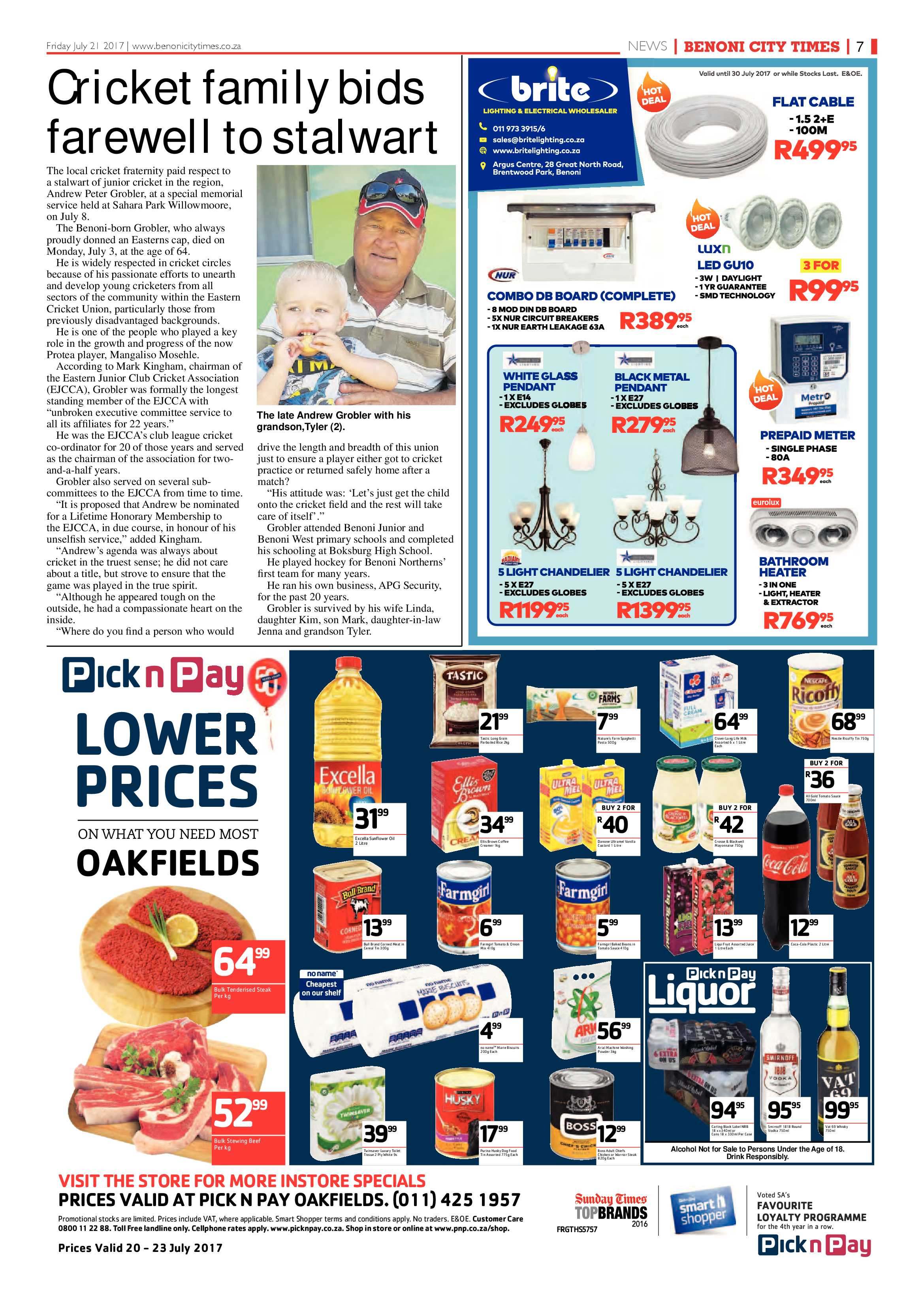 Benoni City Times 20 July 2017 page 7