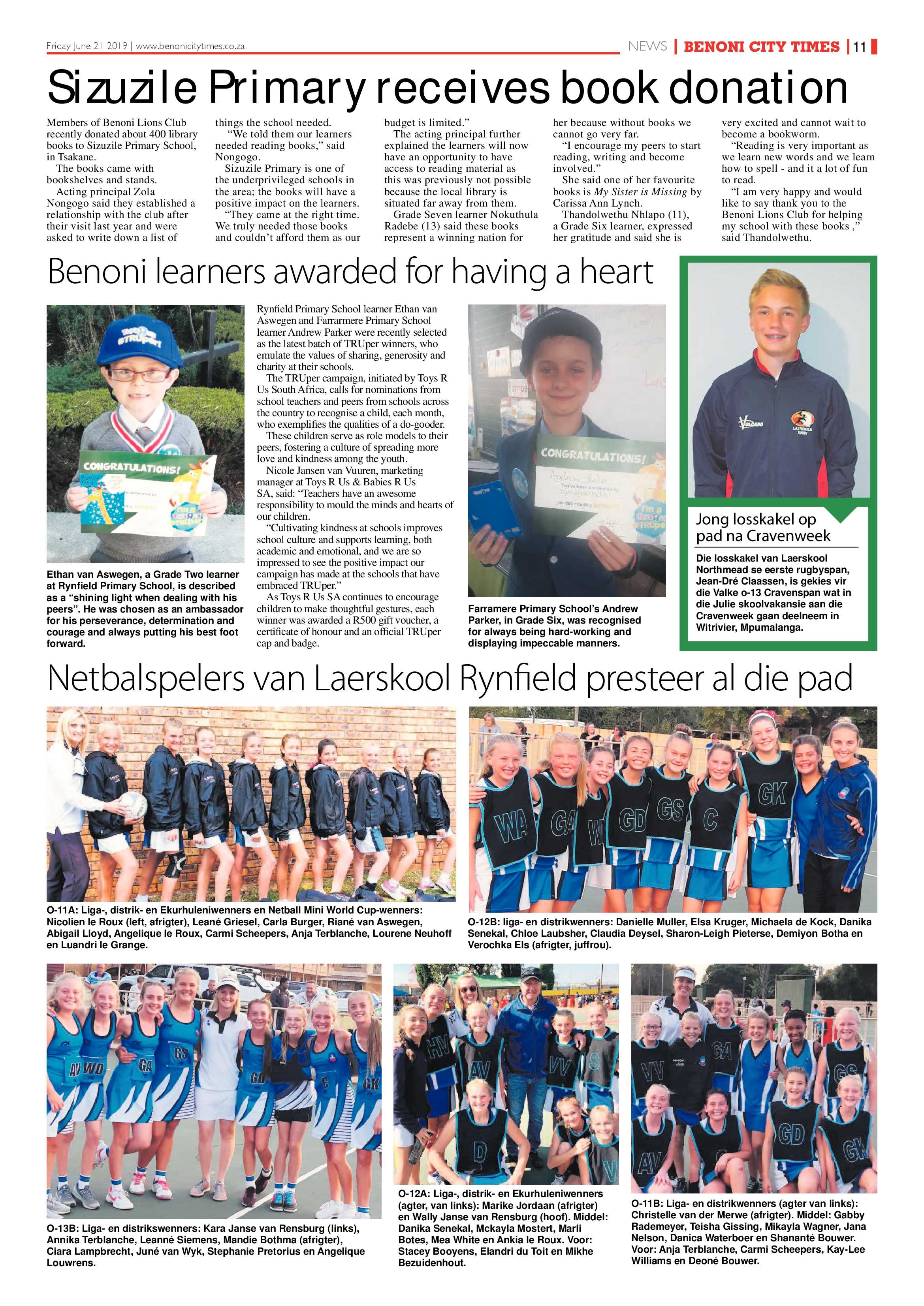 Benoni City Times 20 June 2019 page 11