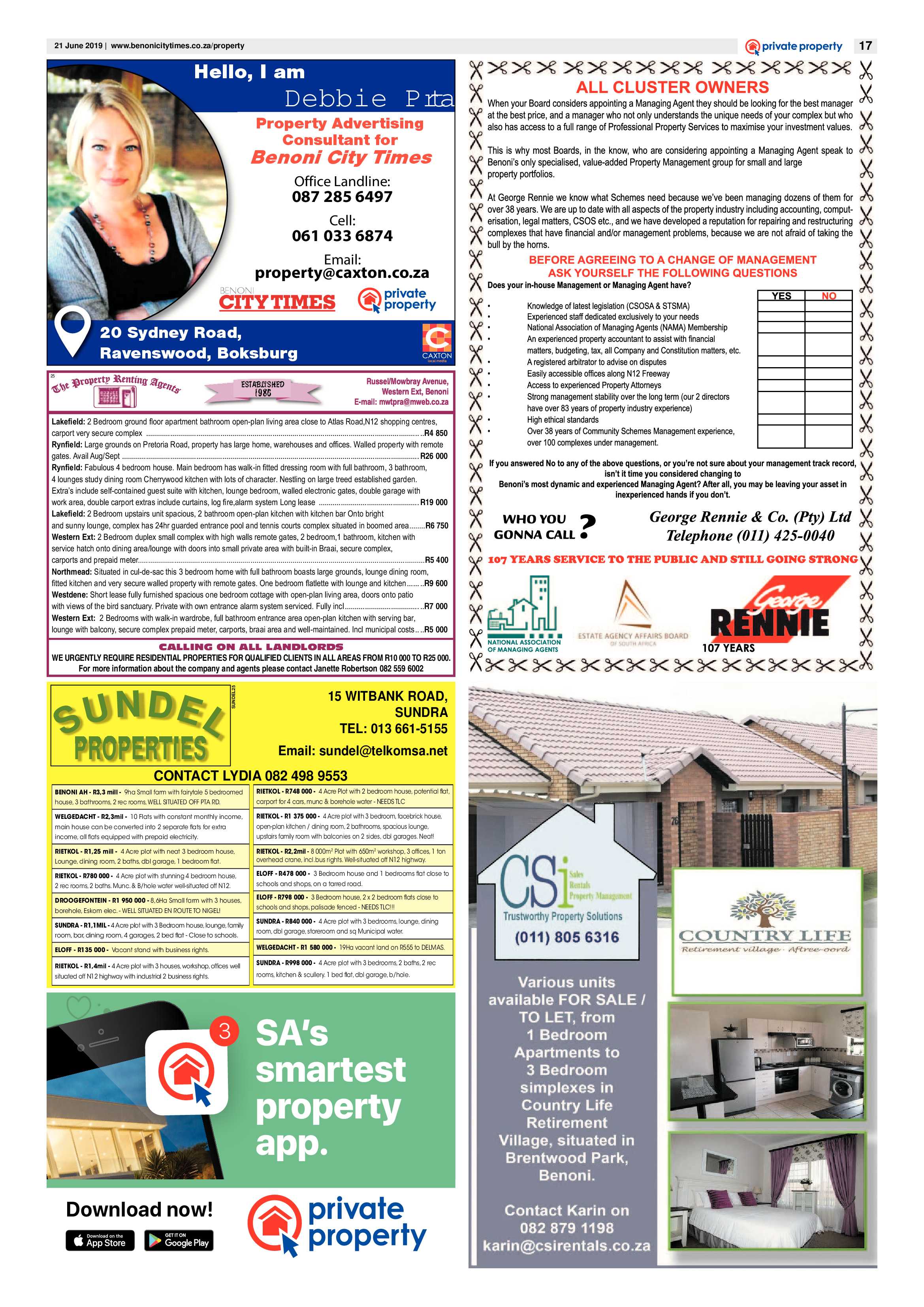 Benoni City Times 20 June 2019 page 16