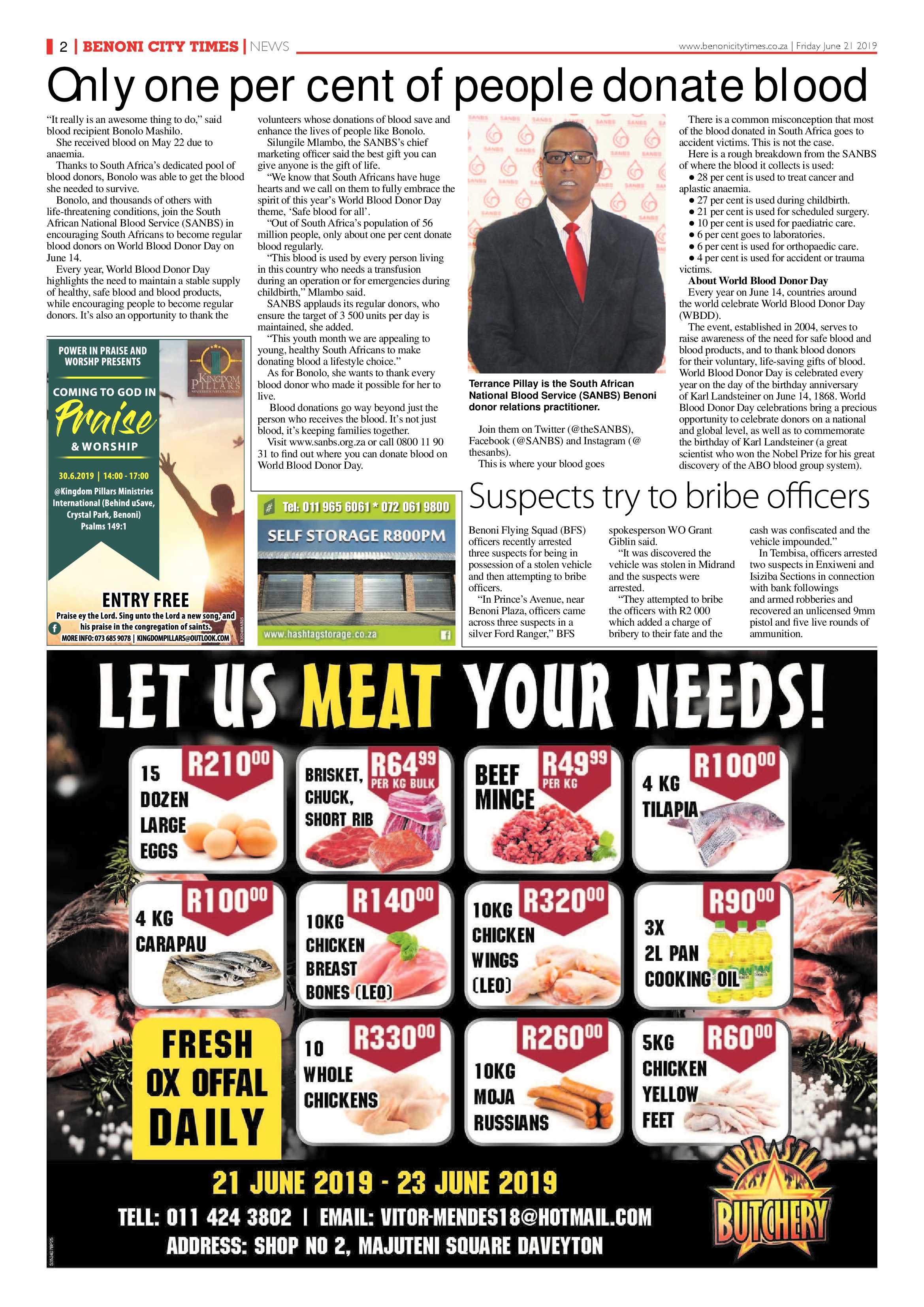Benoni City Times 20 June 2019 page 2