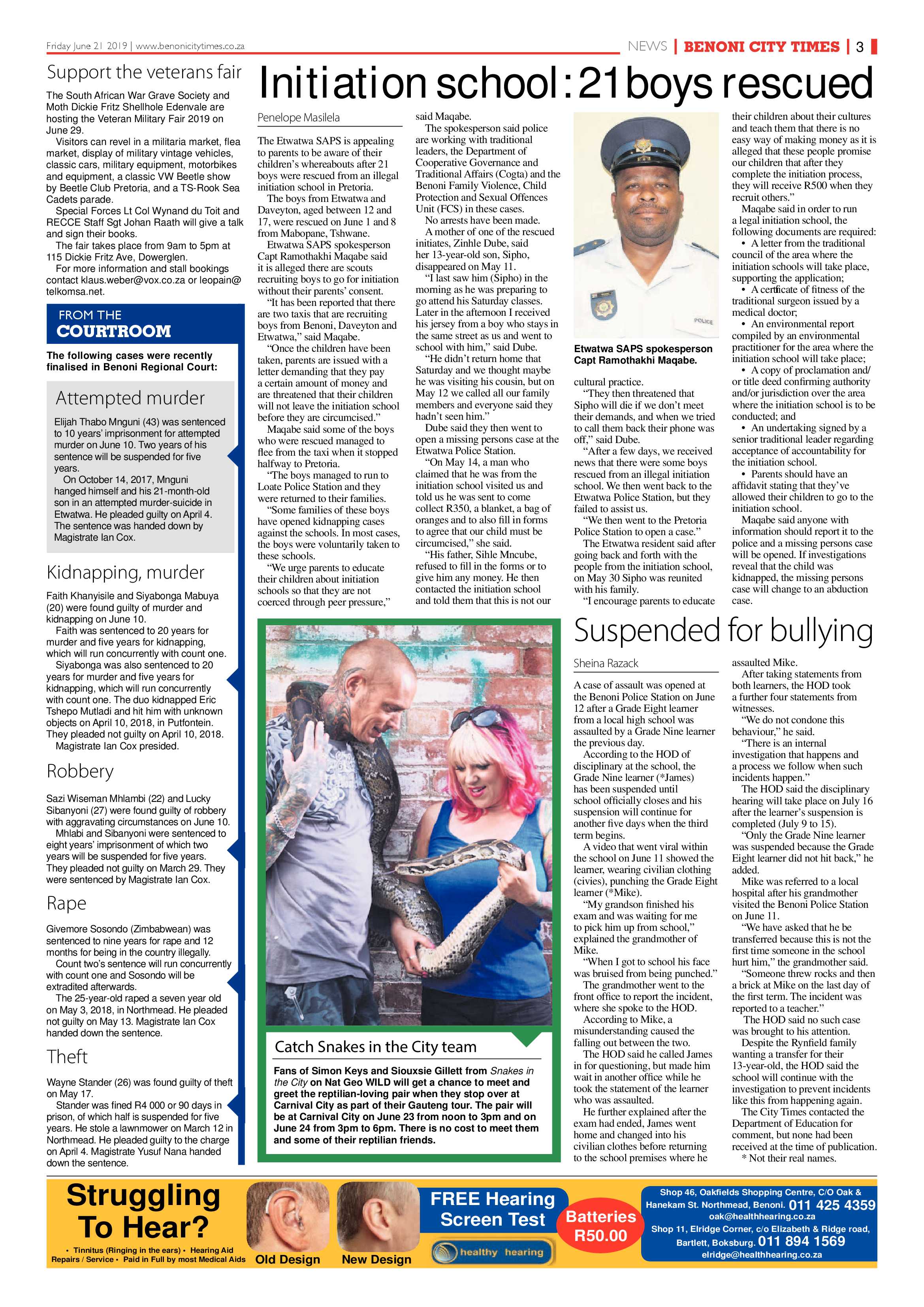 Benoni City Times 20 June 2019 page 3