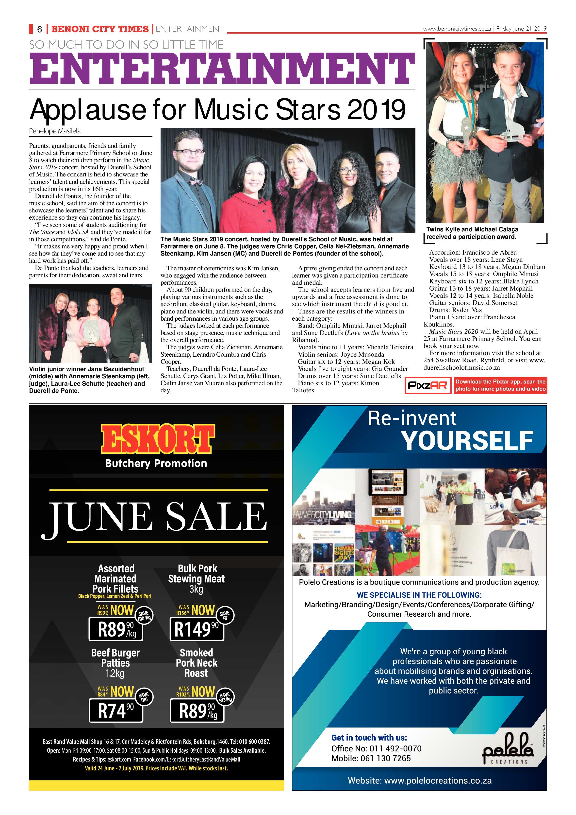 Benoni City Times 20 June 2019 page 6