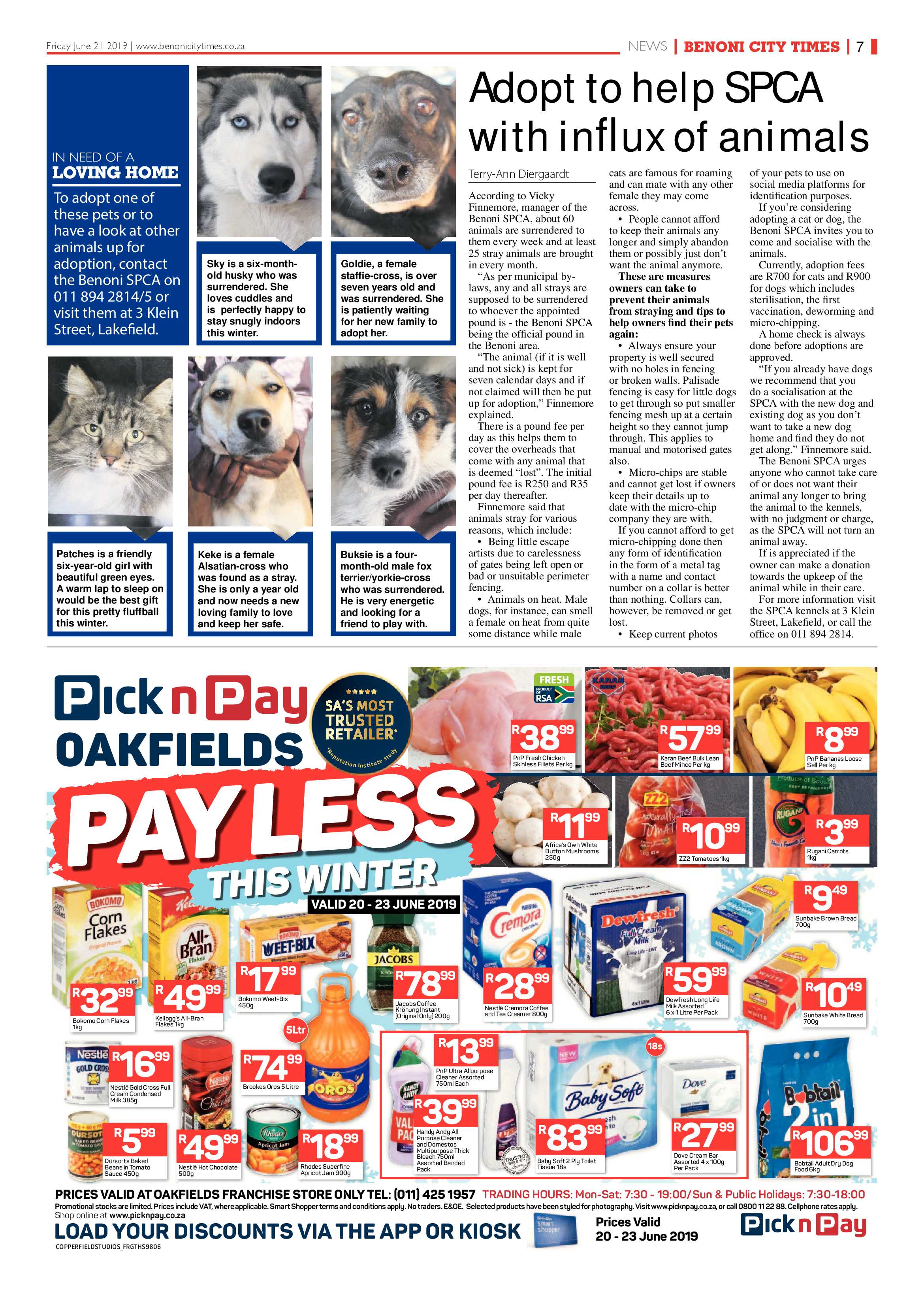 Benoni City Times 20 June 2019 page 7
