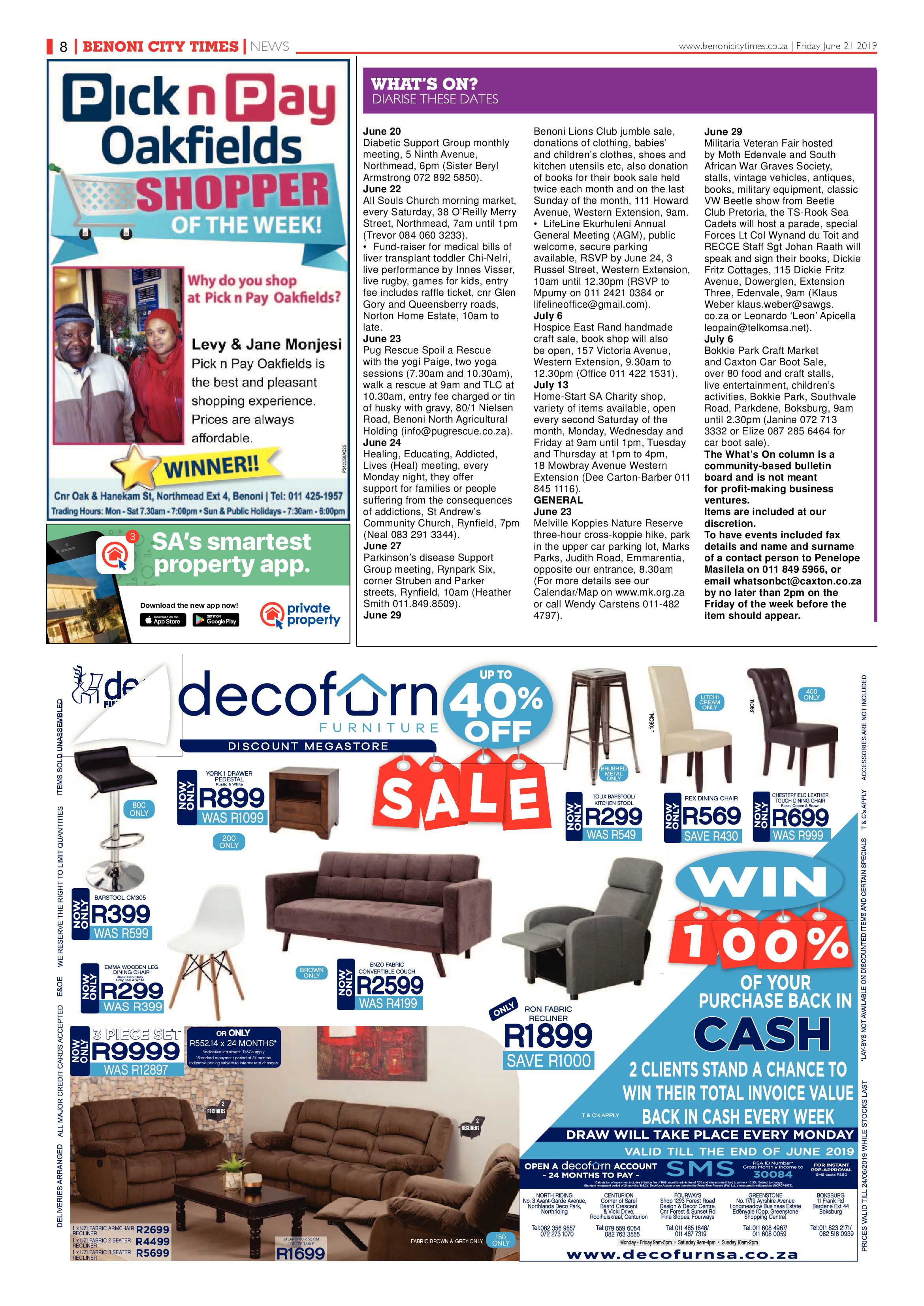 Benoni City Times 20 June 2019 page 8