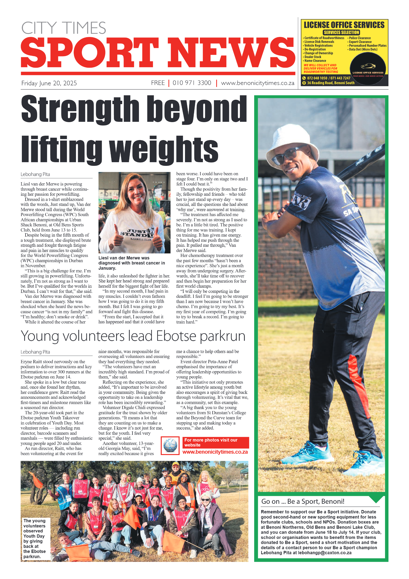 Benoni City Times 20 June 2025 page 8