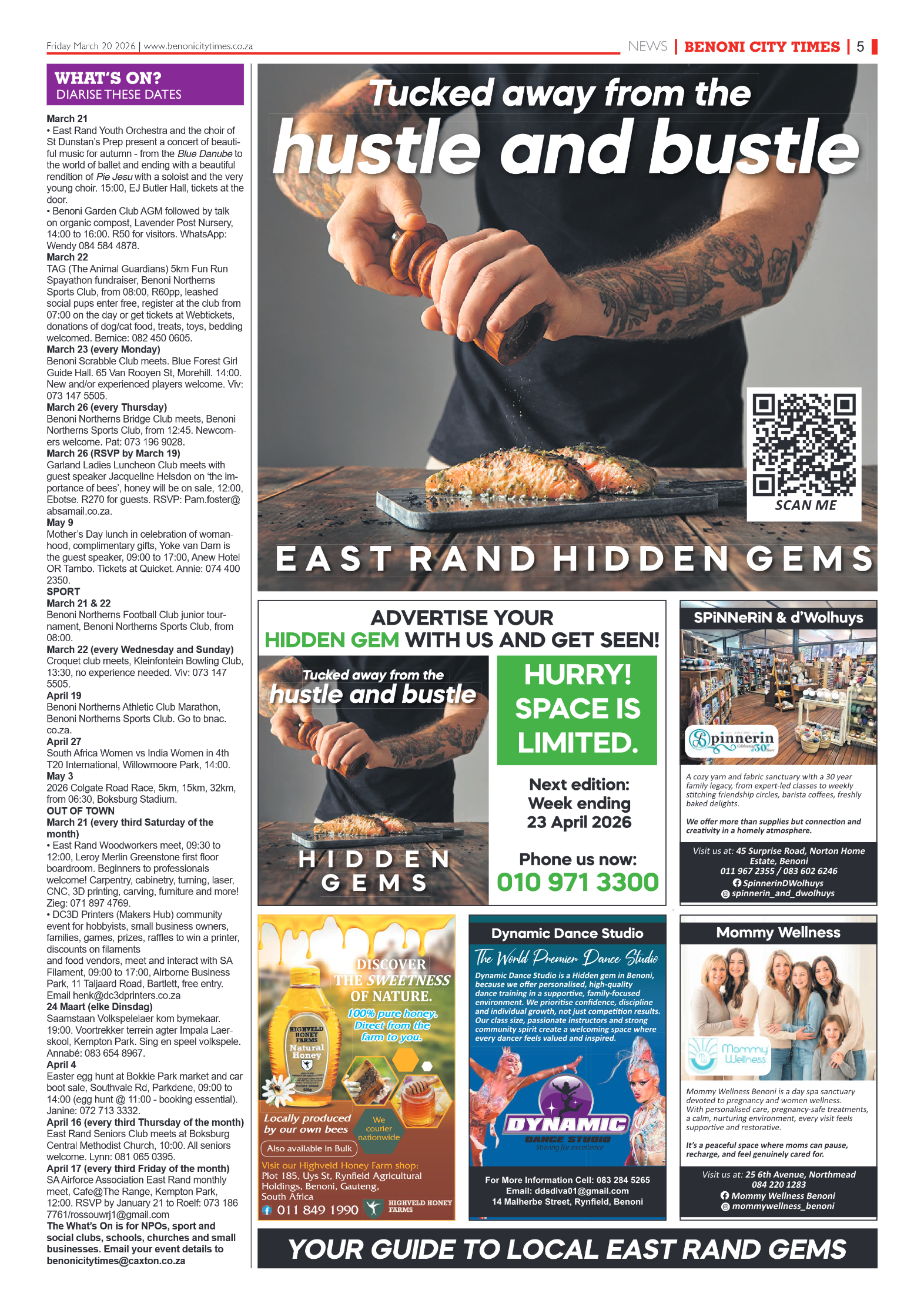 Benoni City Times 20 March 2026 page 5