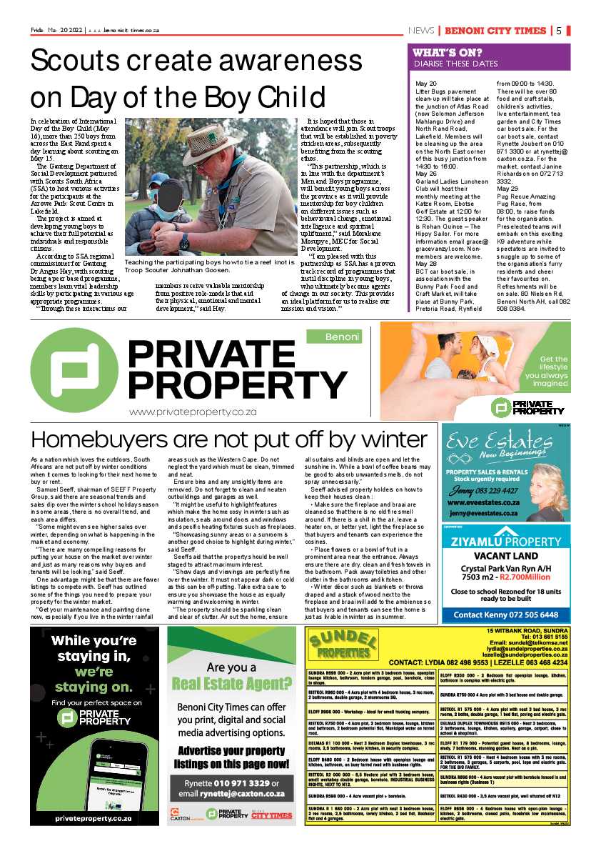 Benoni City Times 20 May 2022 page 5