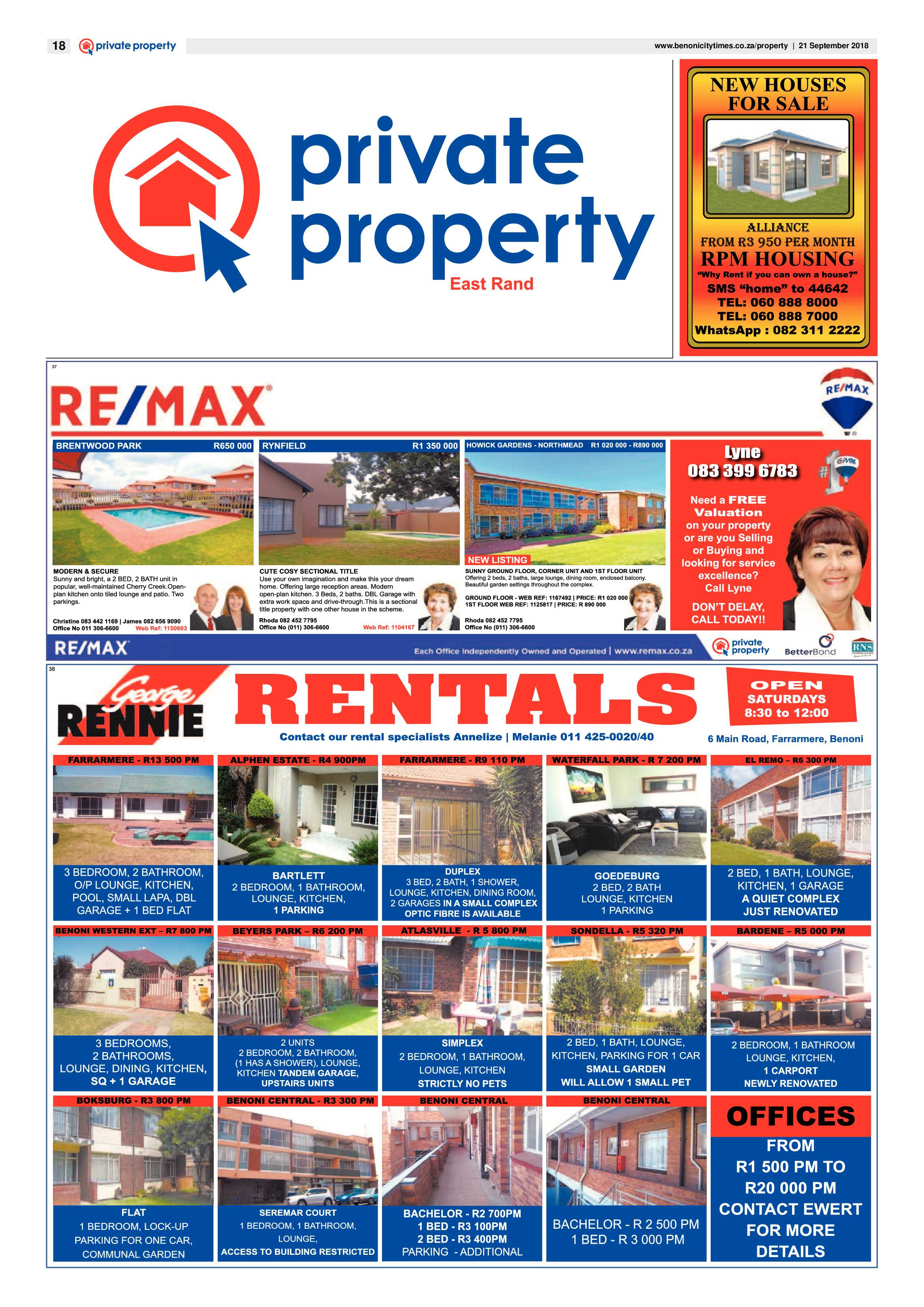 Benoni City Times 20 September 2018 page 18