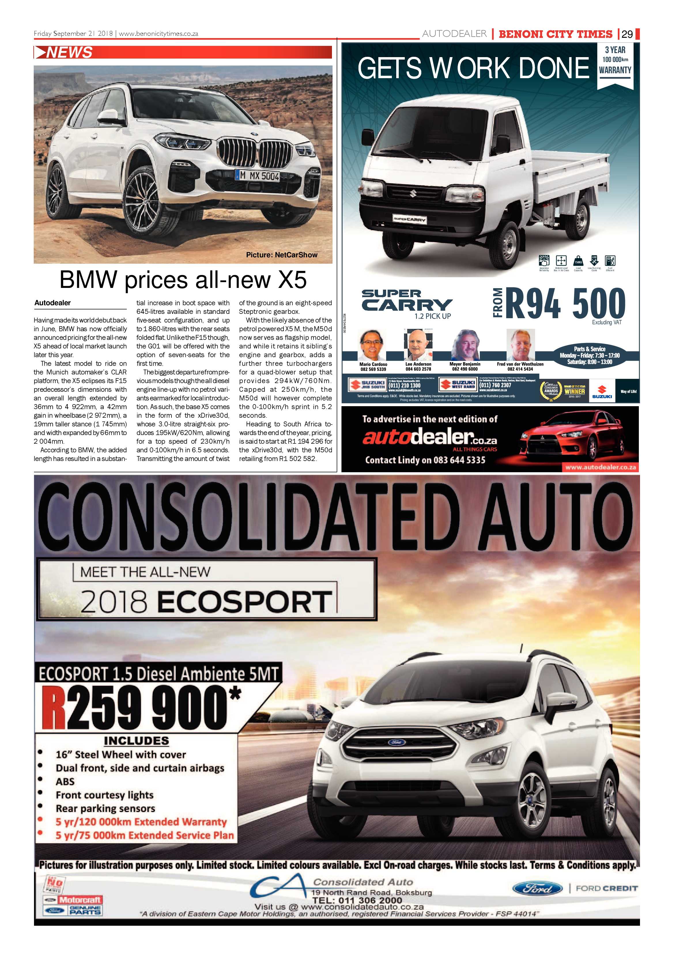 Benoni City Times 20 September 2018 page 29