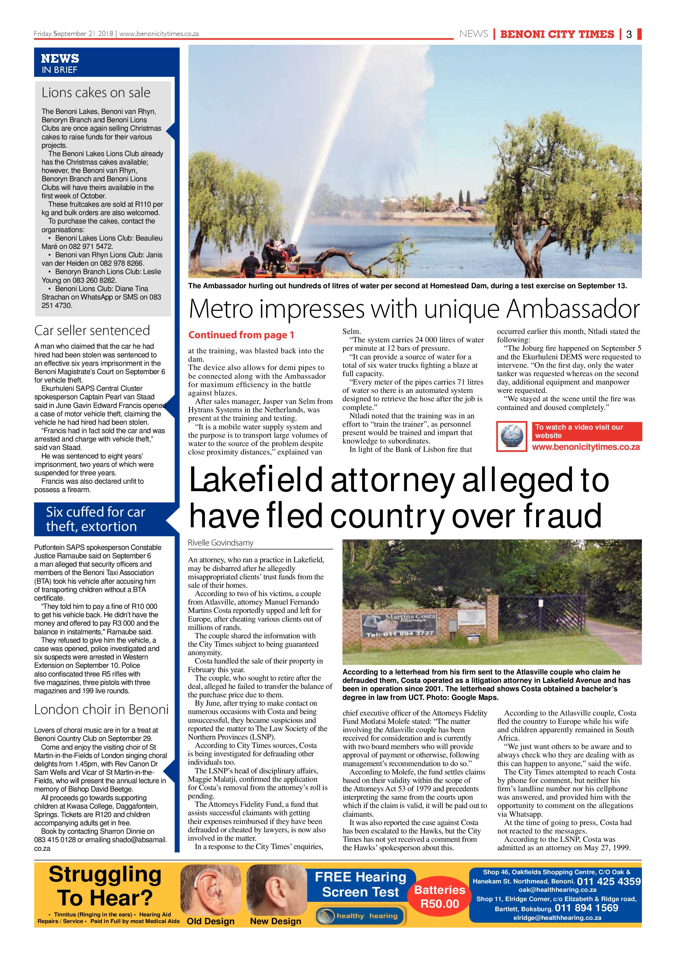 Benoni City Times 20 September 2018 page 3