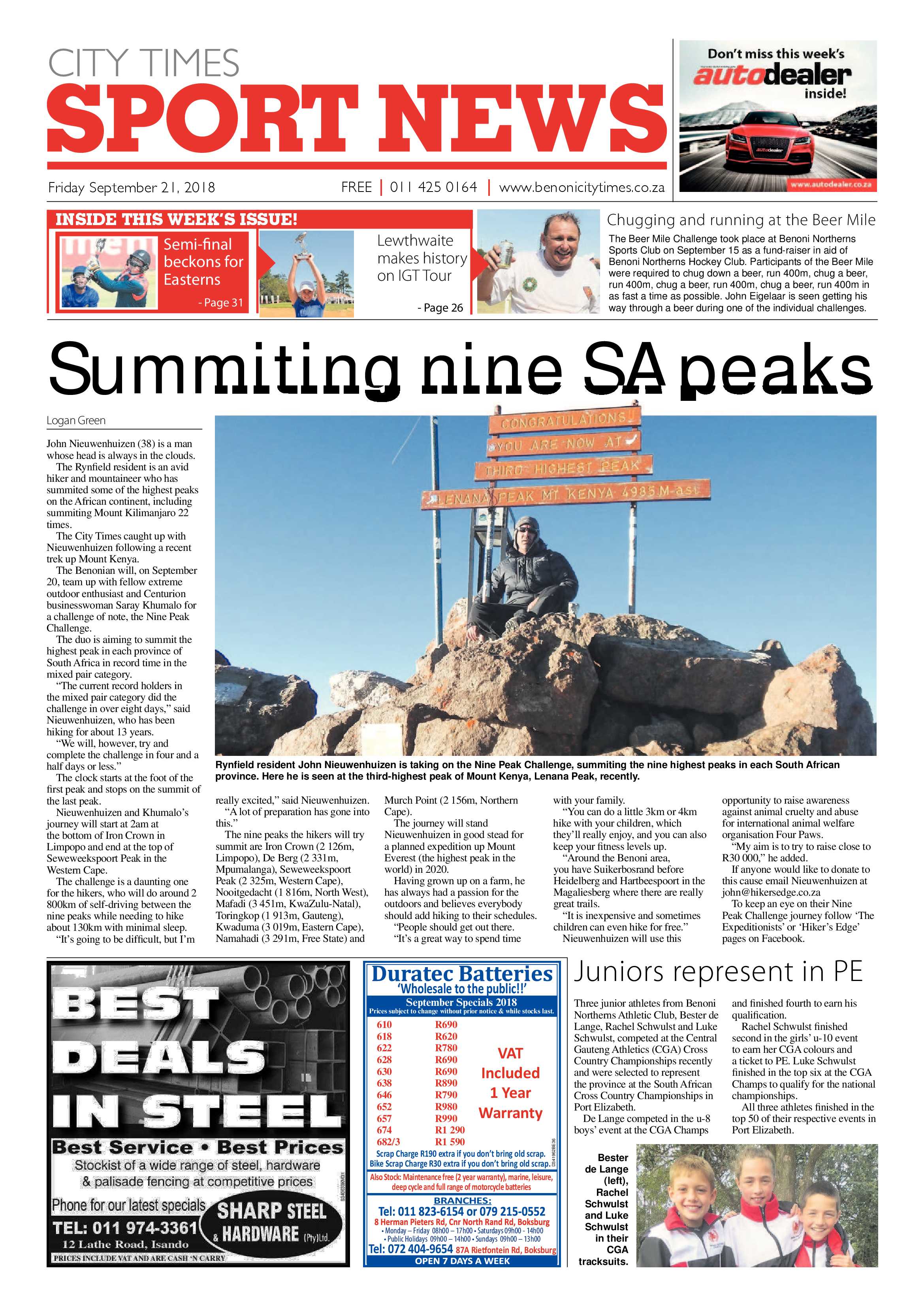 Benoni City Times 20 September 2018 page 32