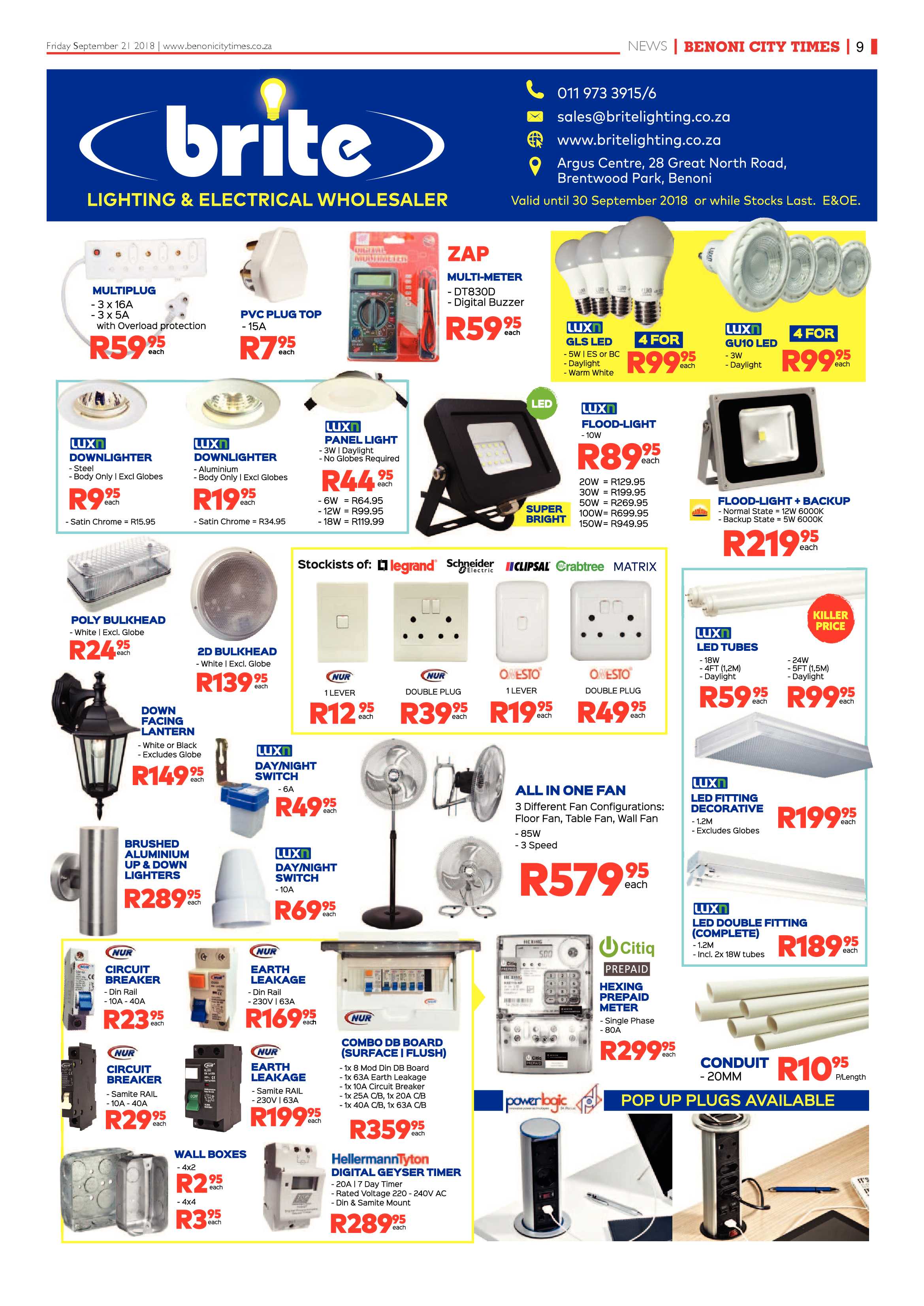 Benoni City Times 20 September 2018 page 9