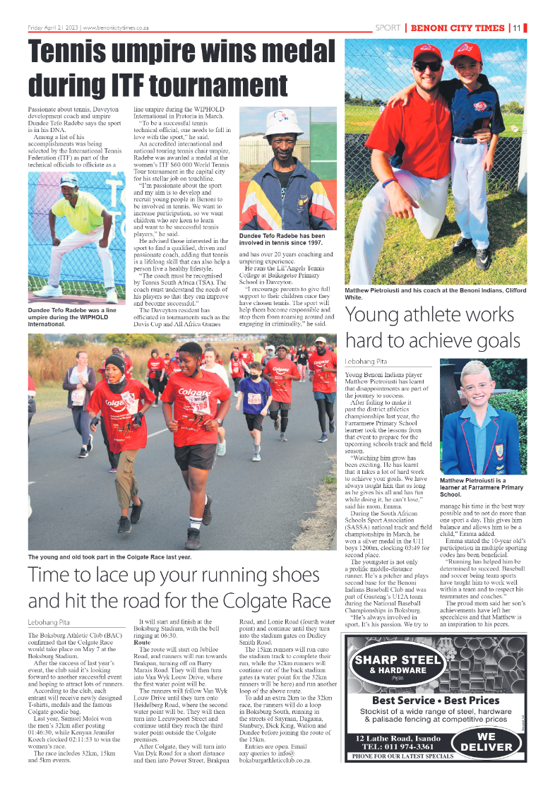 Benoni City Times 21 April 2023 page 11