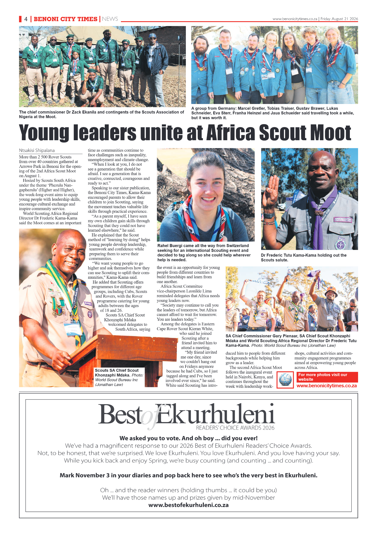 Benoni City Times 21 August 2026 page 4