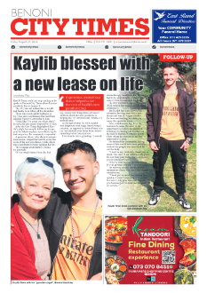 Benoni City Times 21 August 2026