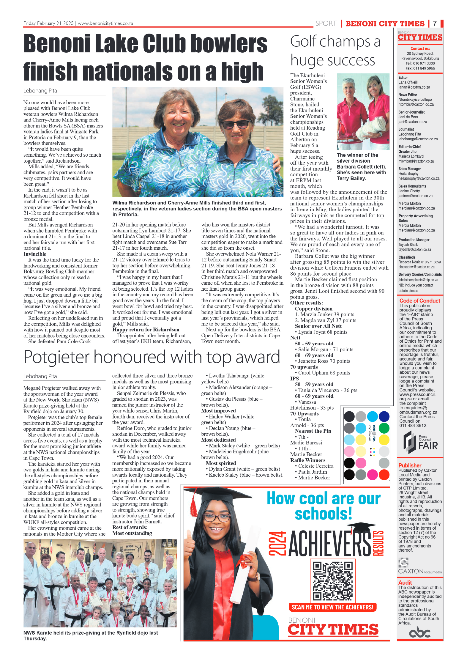 Benoni City Times 21 February 2025 page 7