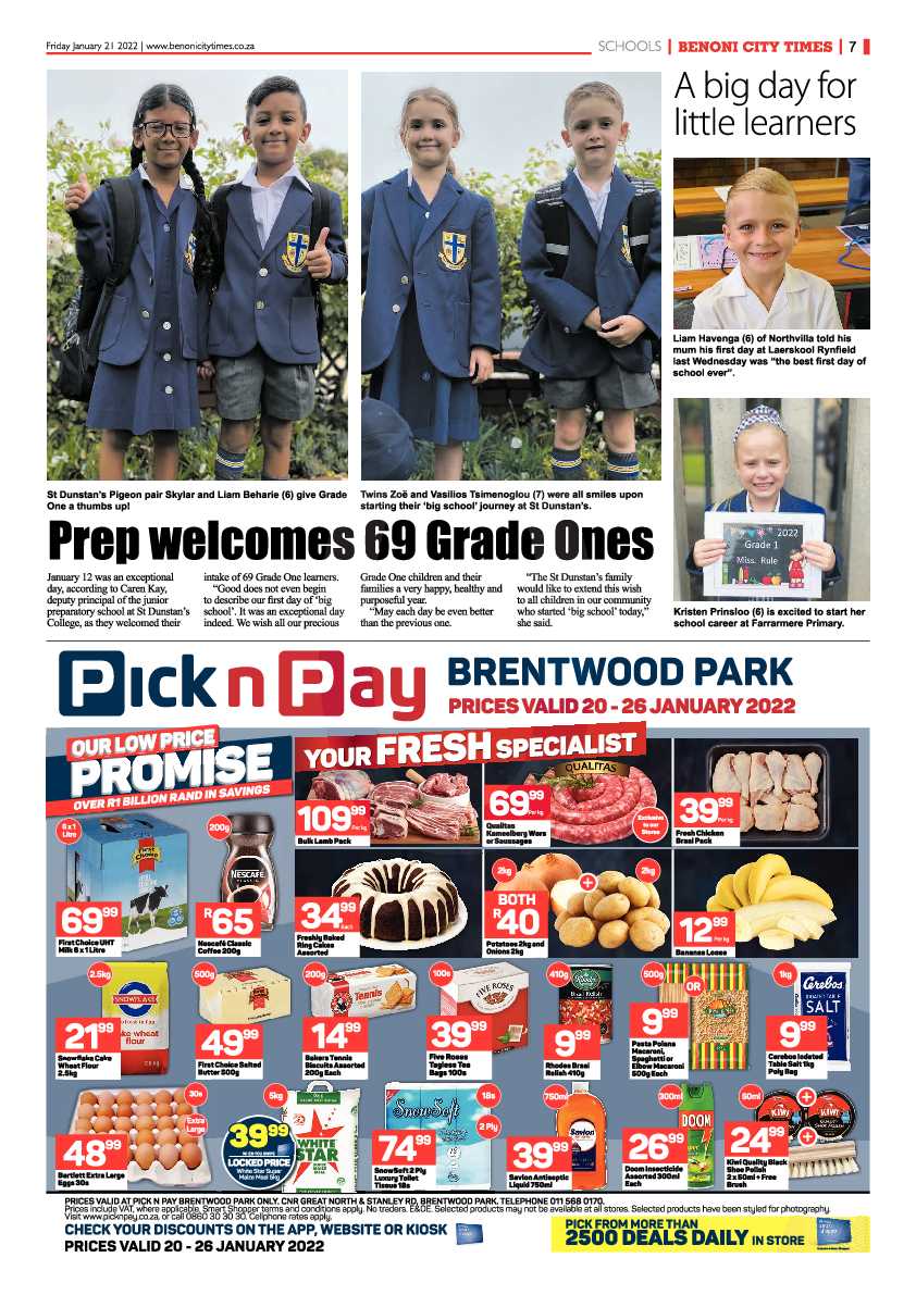 Benoni City Times 21 January 2022 page 7