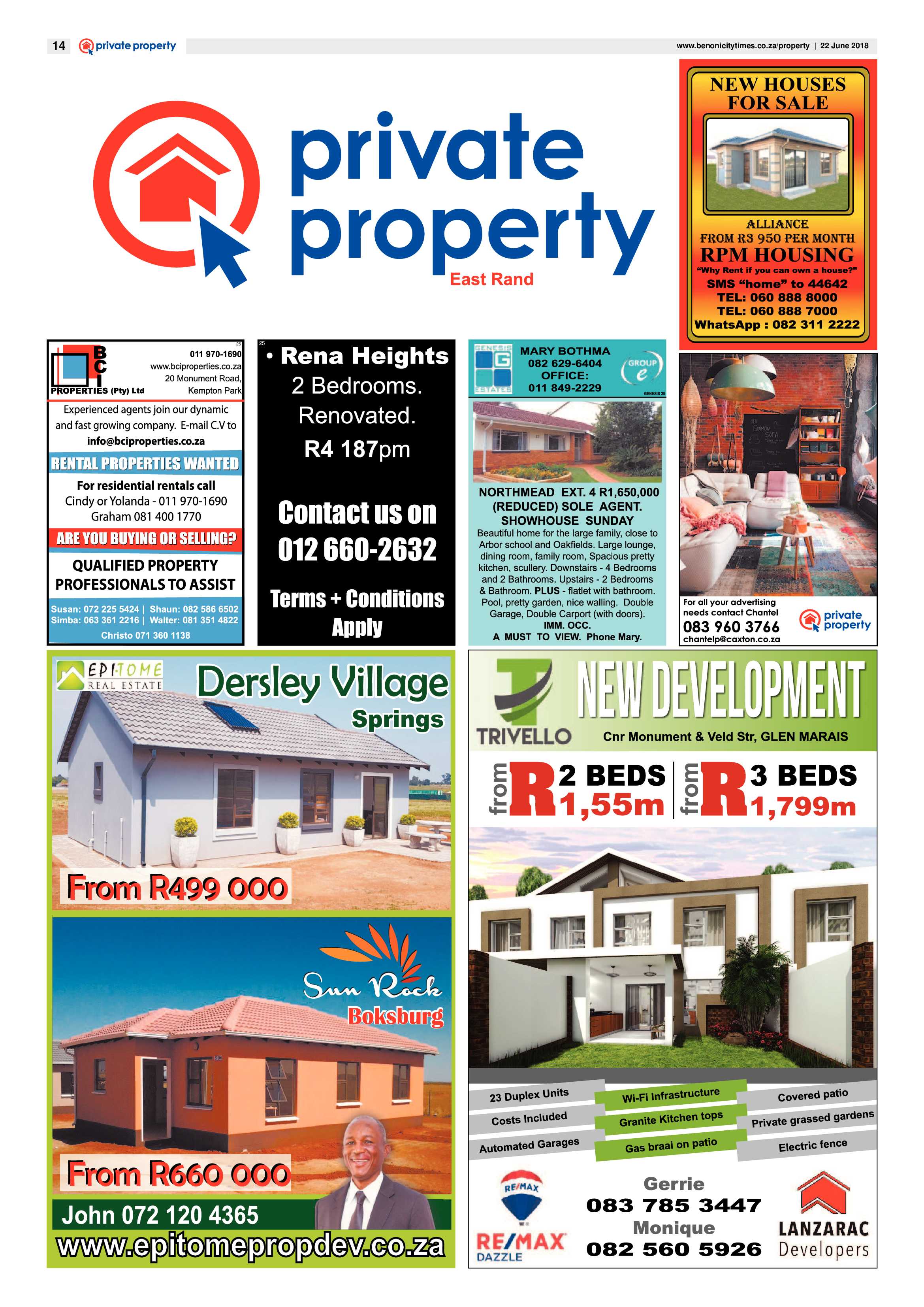 Benoni City Times 21 June 2018 page 14