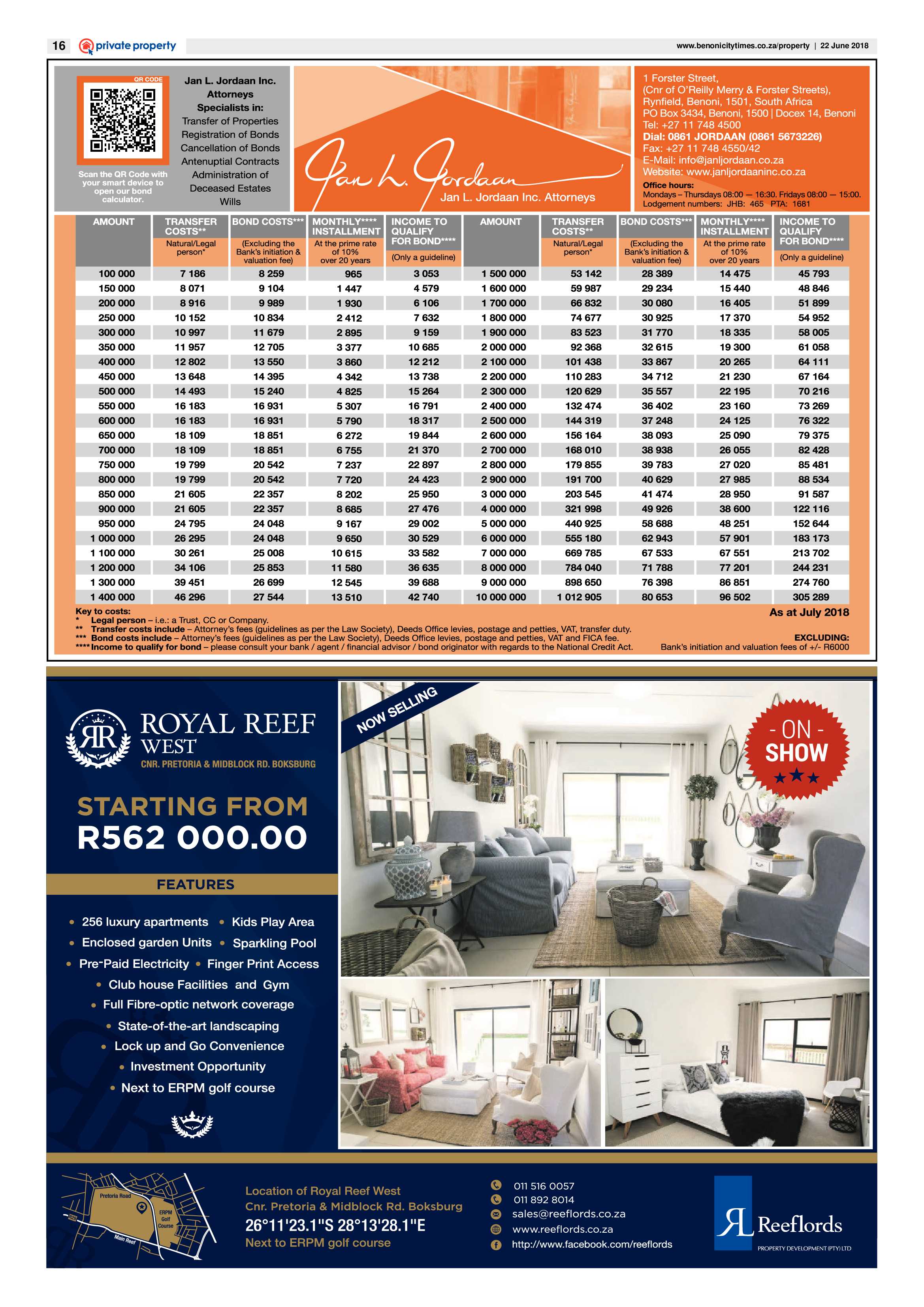 Benoni City Times 21 June 2018 page 16