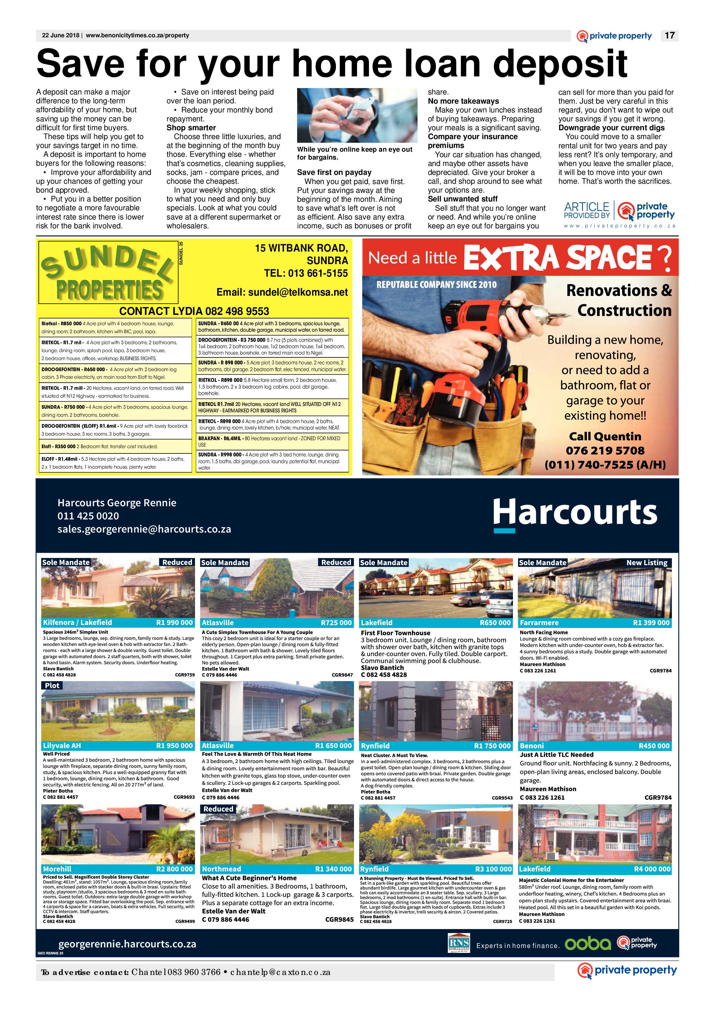 Benoni City Times 21 June 2018 page 17