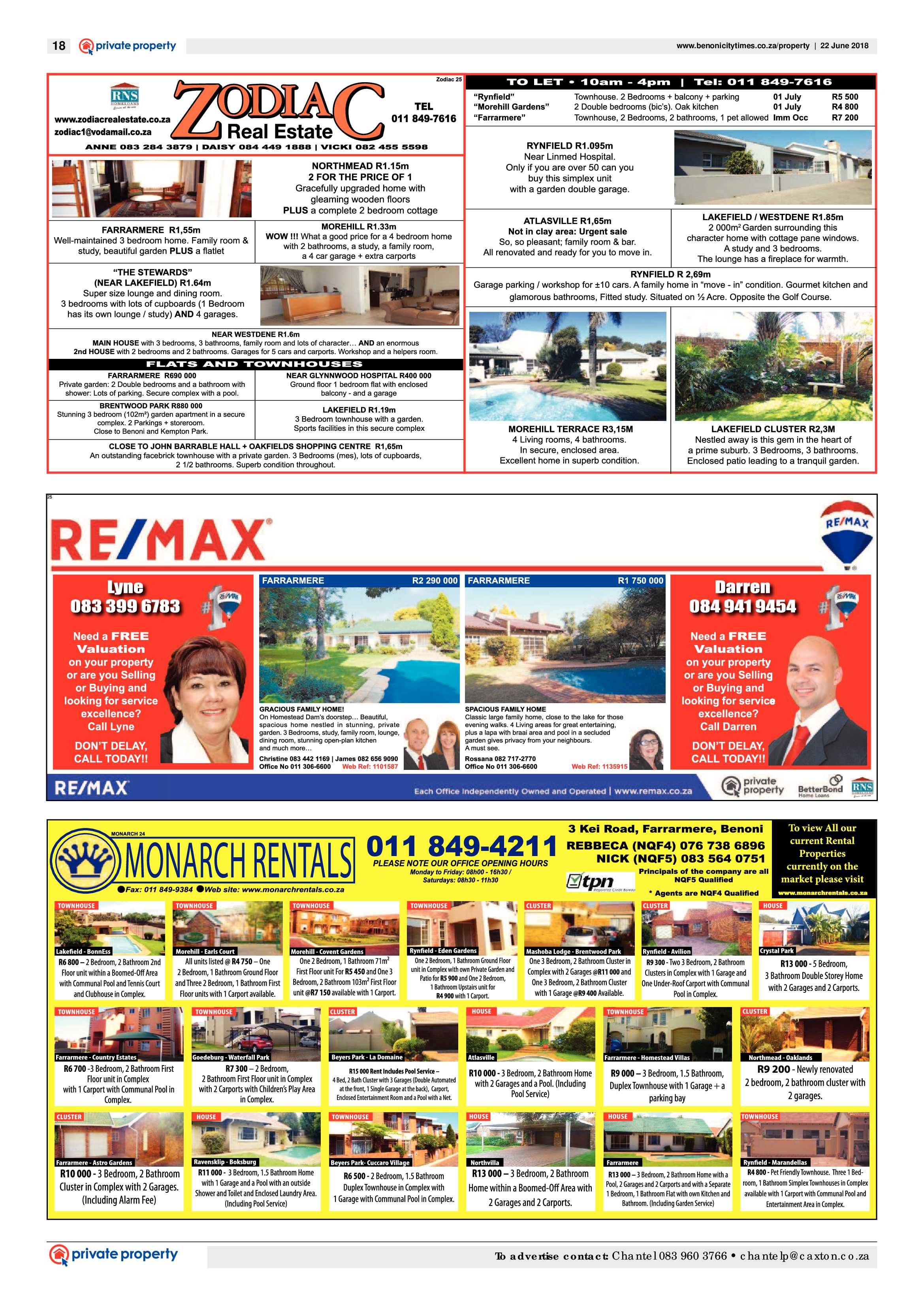 Benoni City Times 21 June 2018 page 18