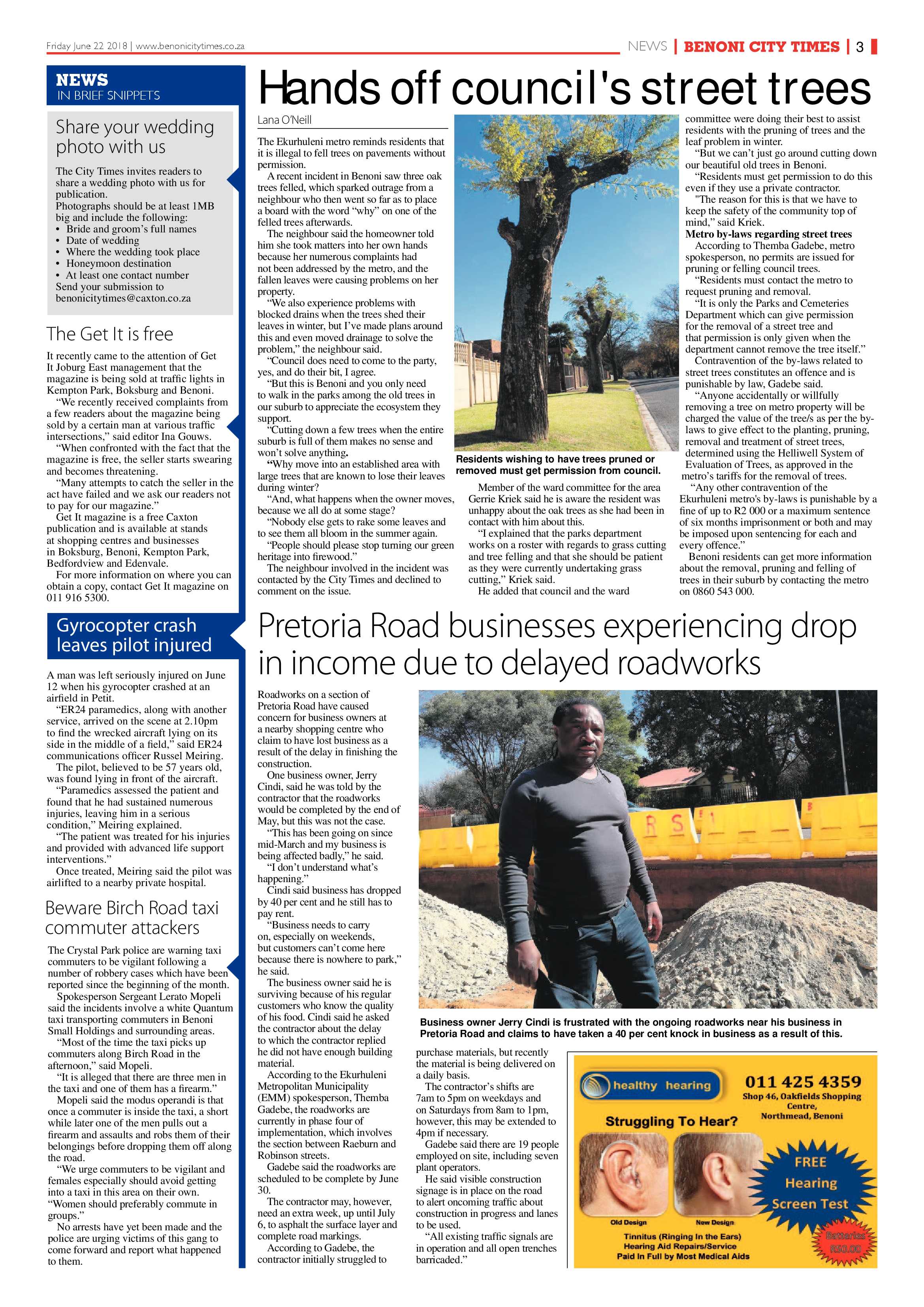 Benoni City Times 21 June 2018 page 3