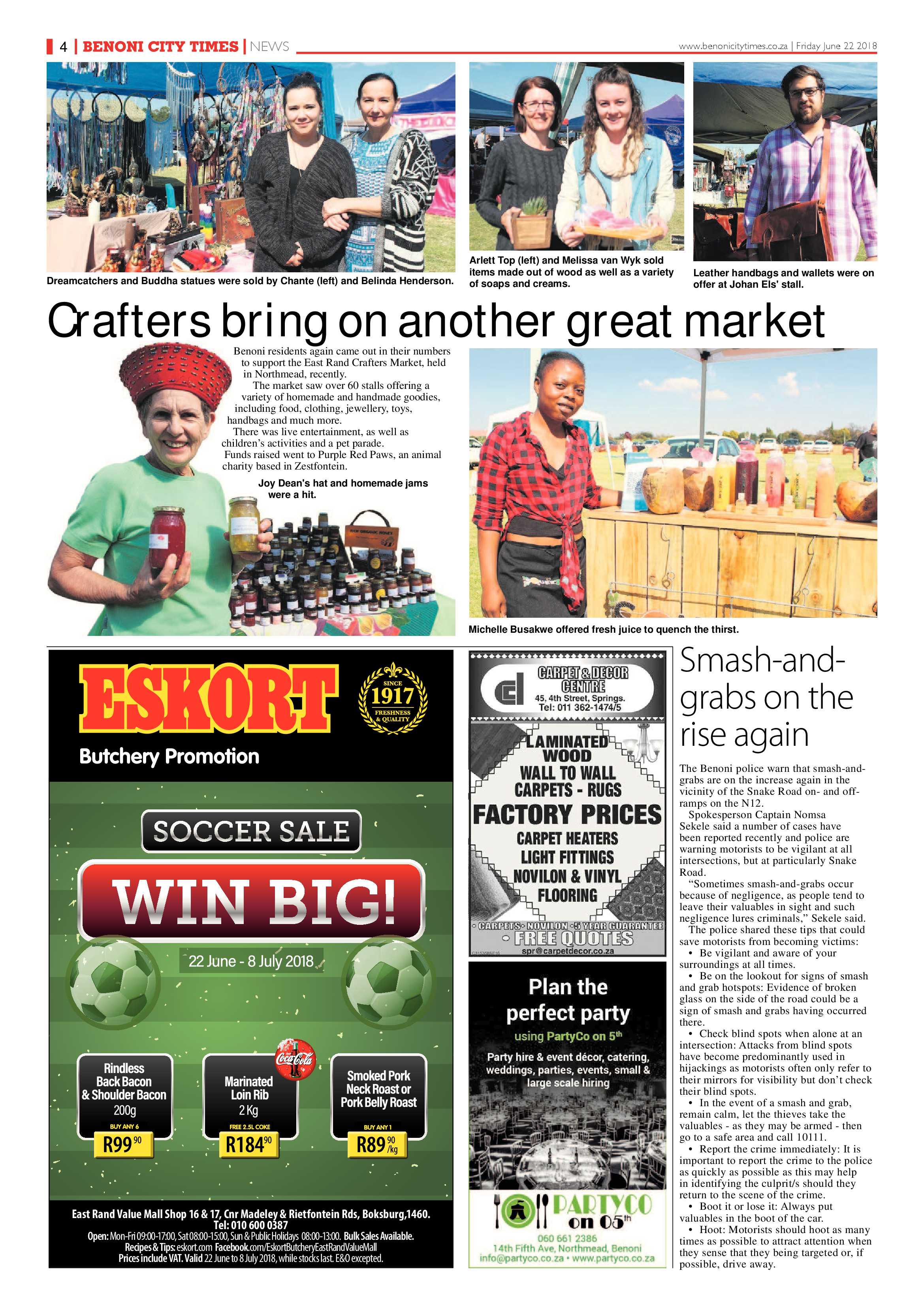 Benoni City Times 21 June 2018 page 4