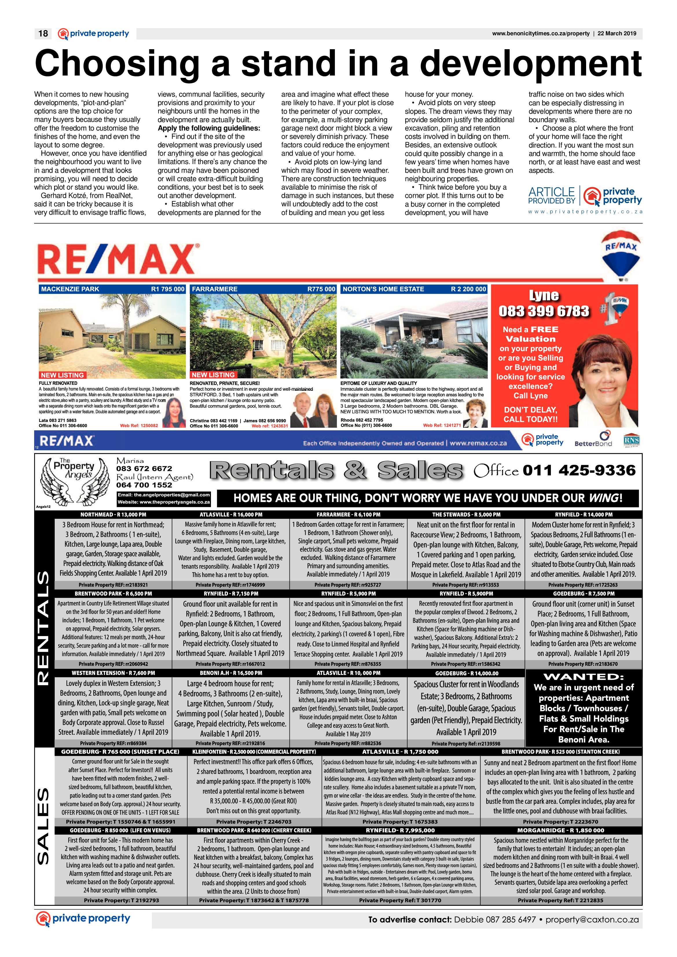 Benoni City Times 21 March 2019 page 18