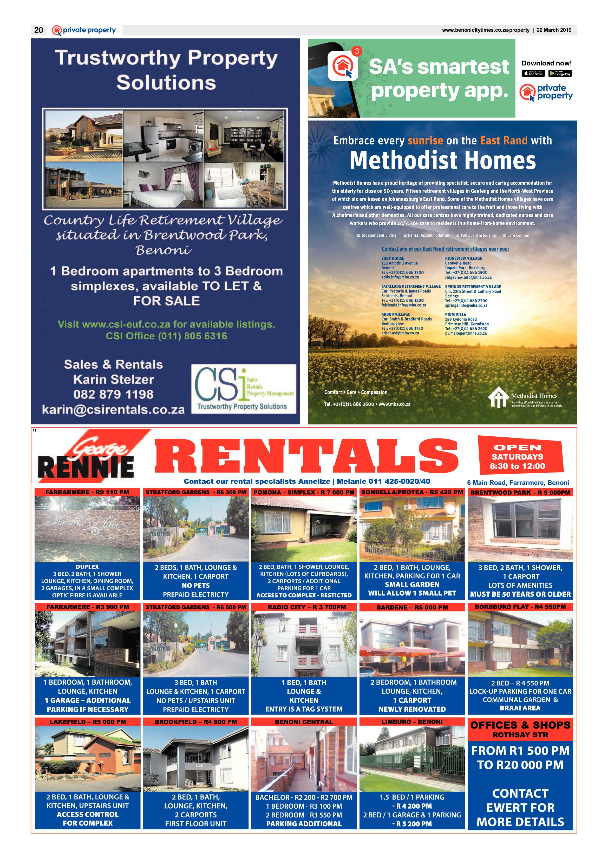 Benoni City Times 21 March 2019 page 20