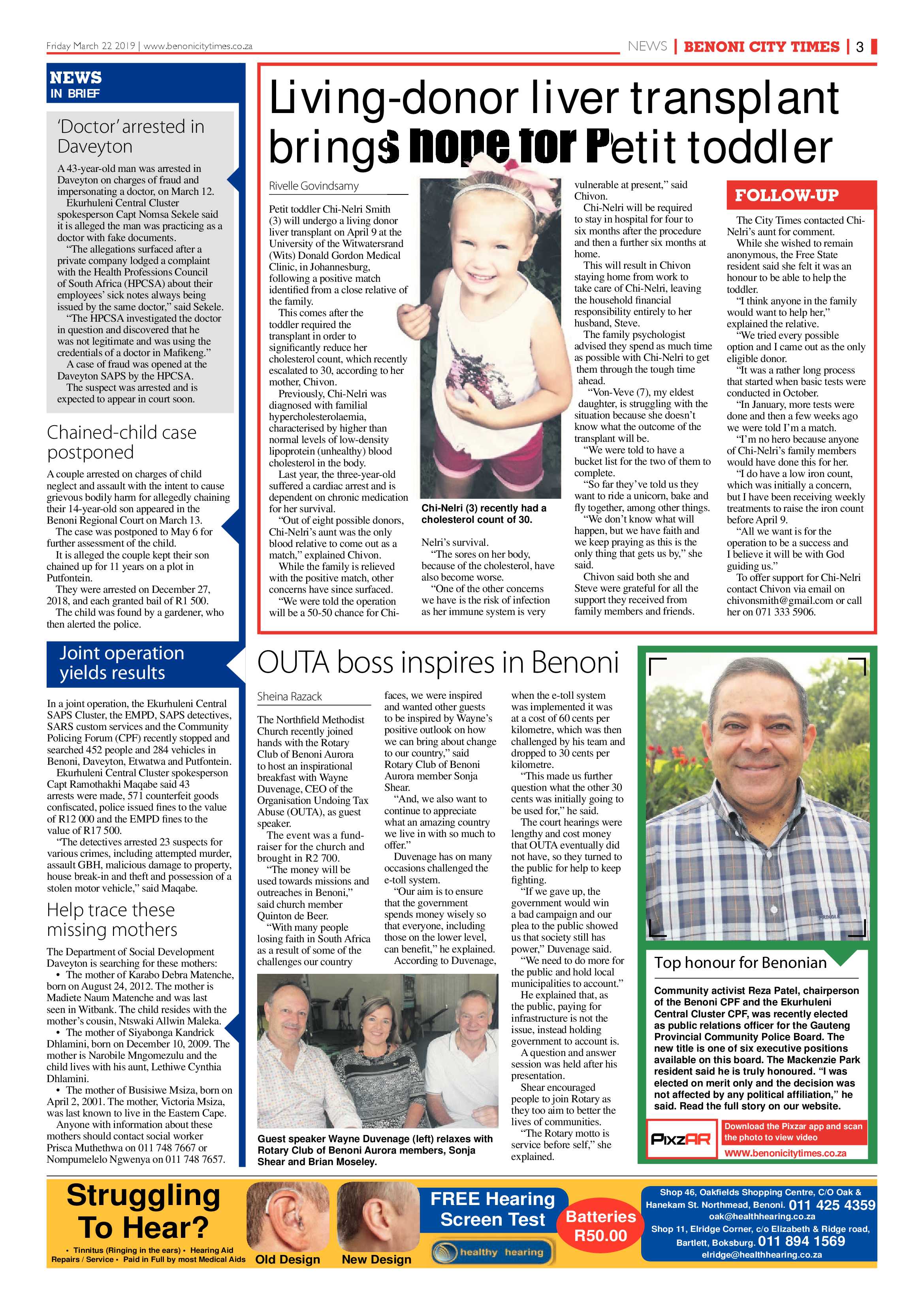Benoni City Times 21 March 2019 page 3