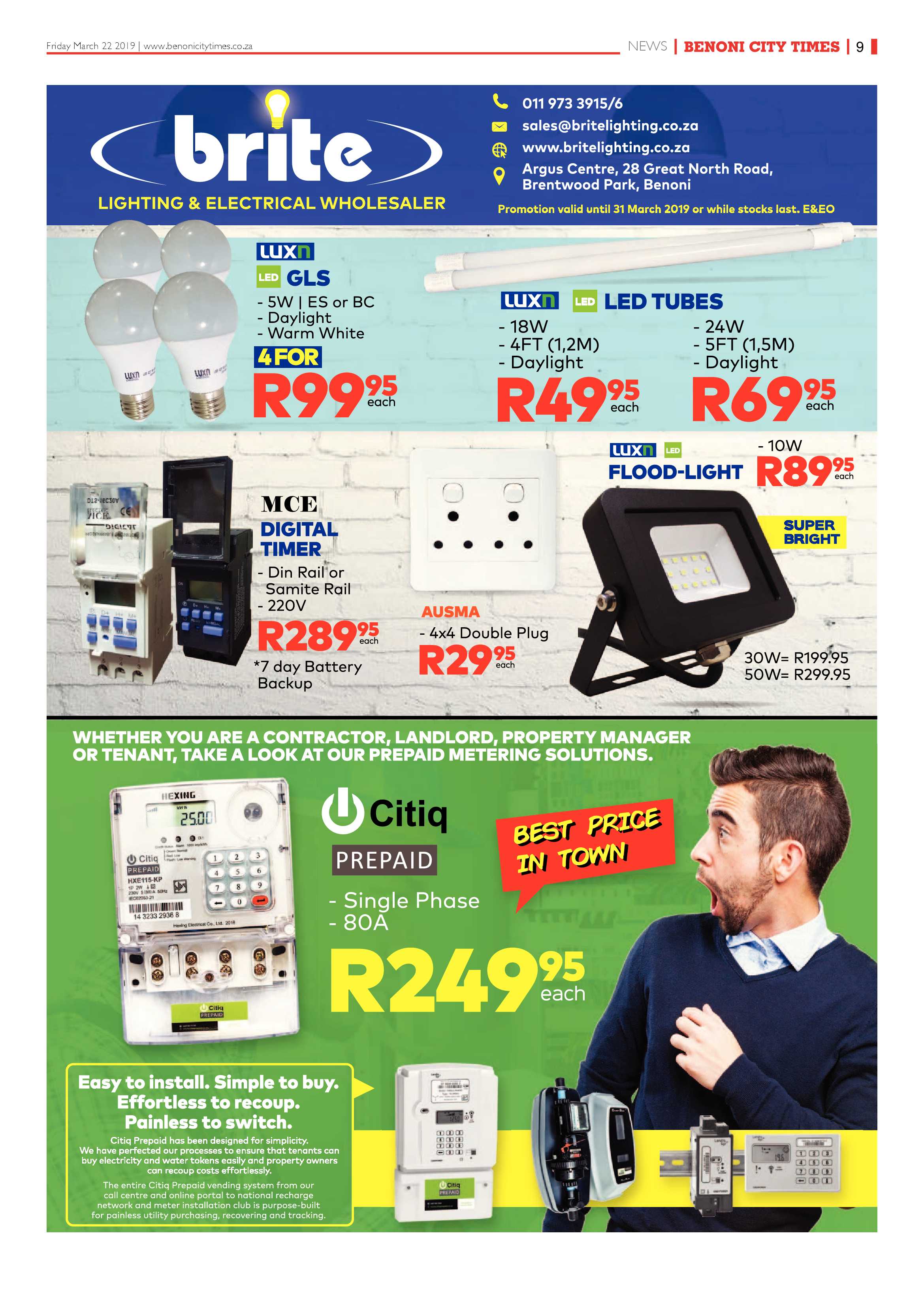 Benoni City Times 21 March 2019 page 9