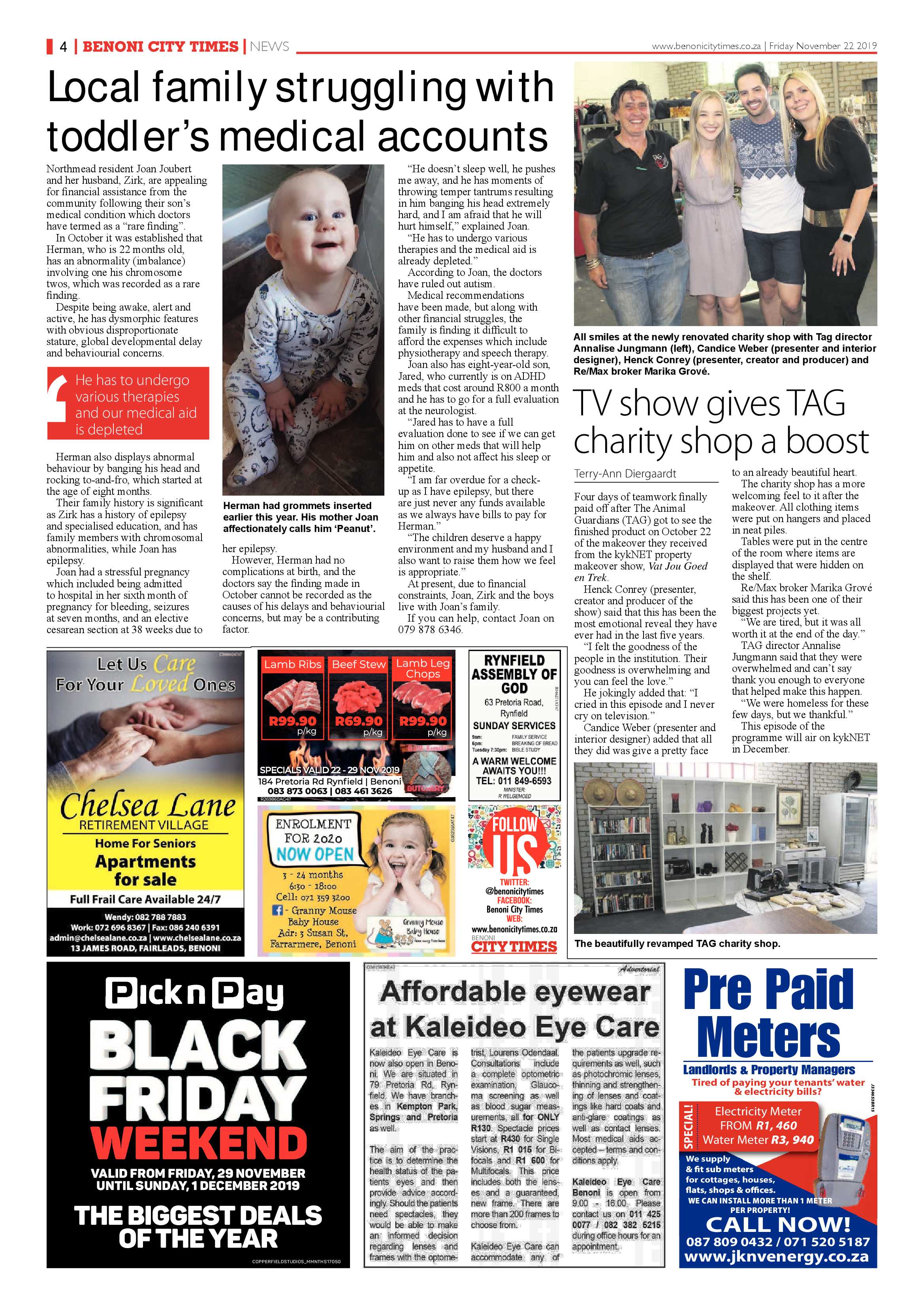 Benoni City Times 21 November 2019 page 4