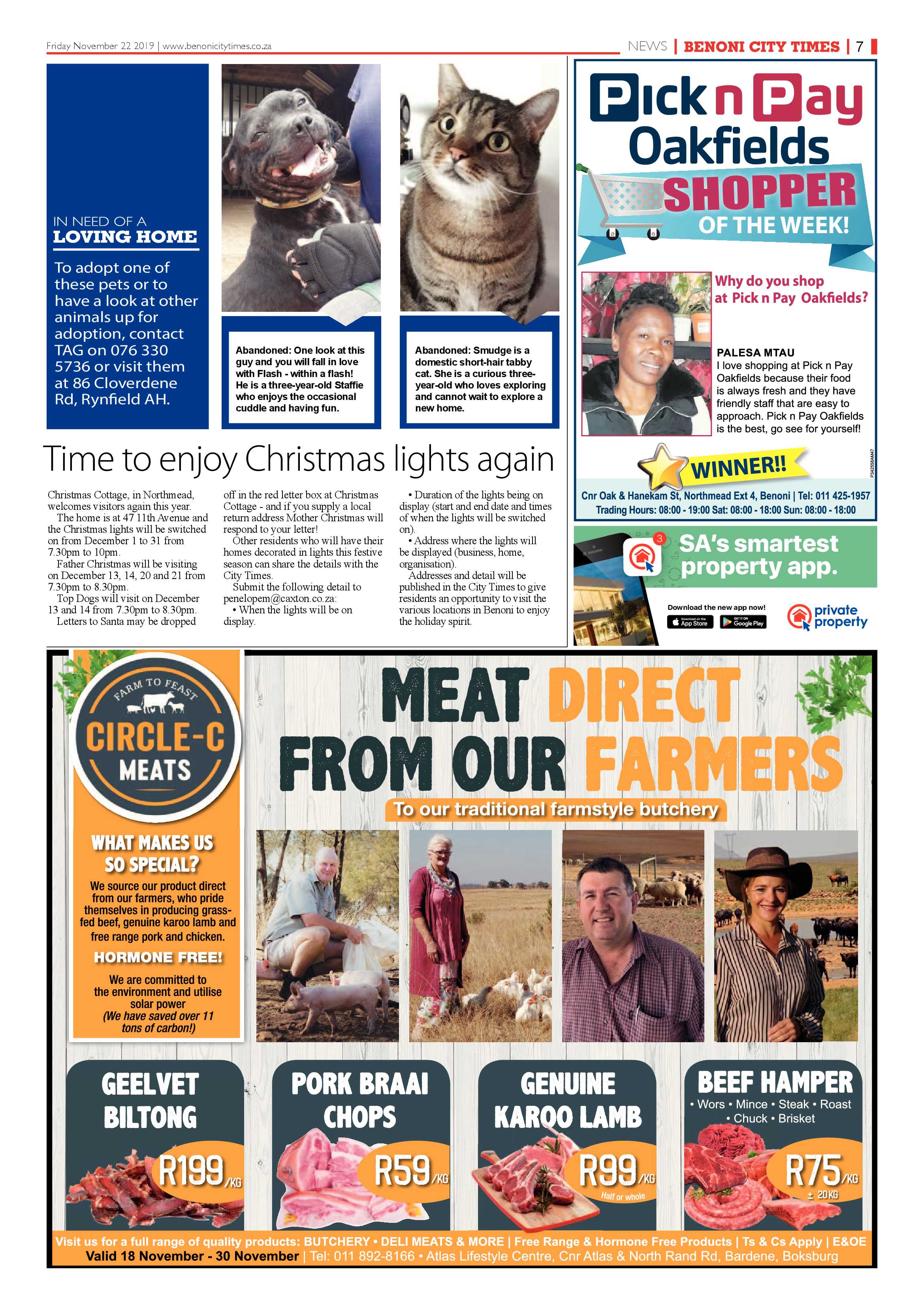 Benoni City Times 21 November 2019 page 7