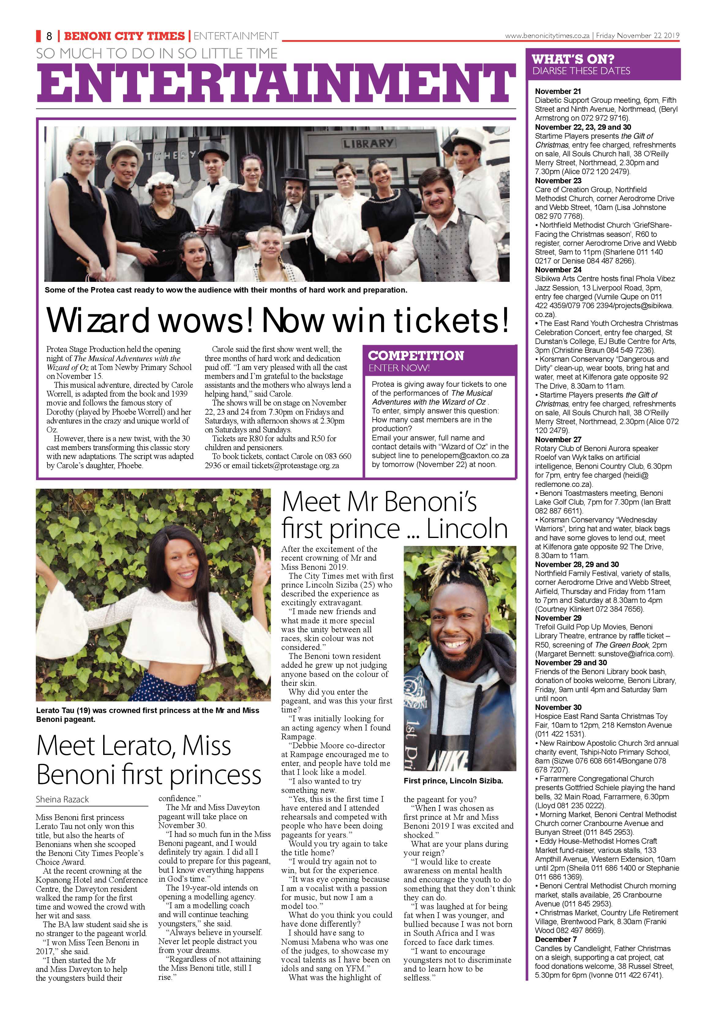 Benoni City Times 21 November 2019 page 8
