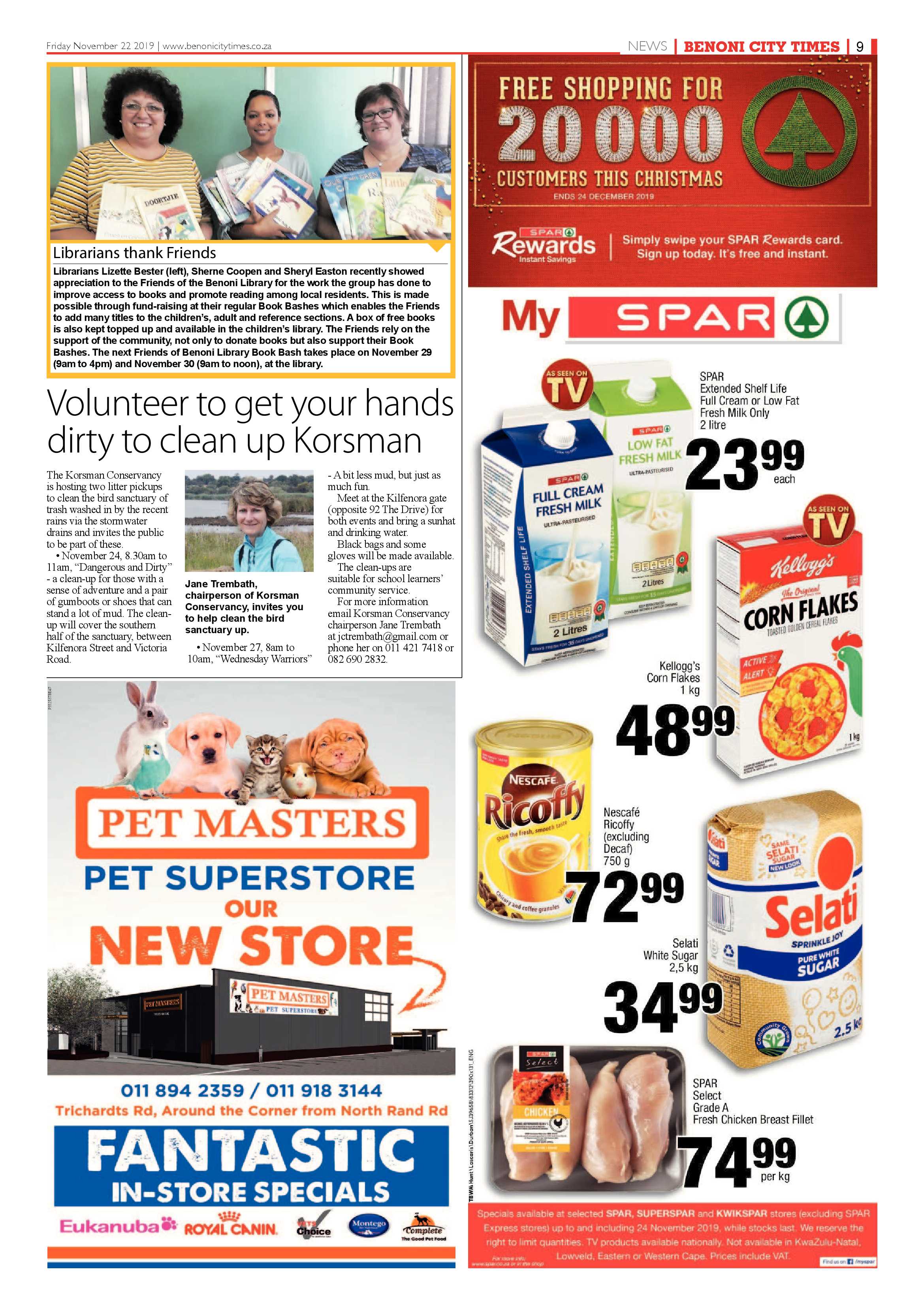Benoni City Times 21 November 2019 page 9