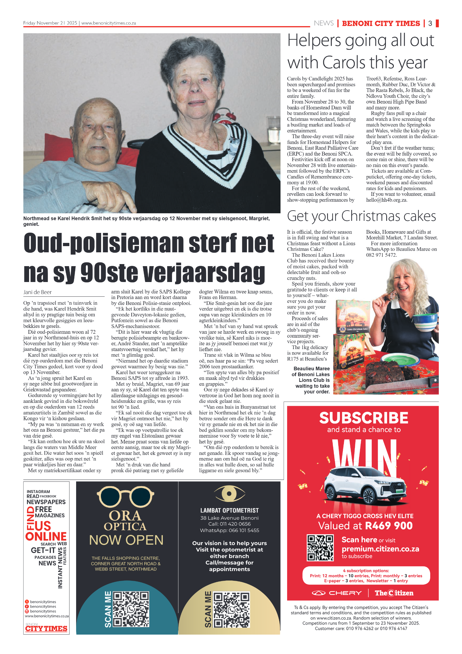 Benoni City Times 21 November 2025 page 5