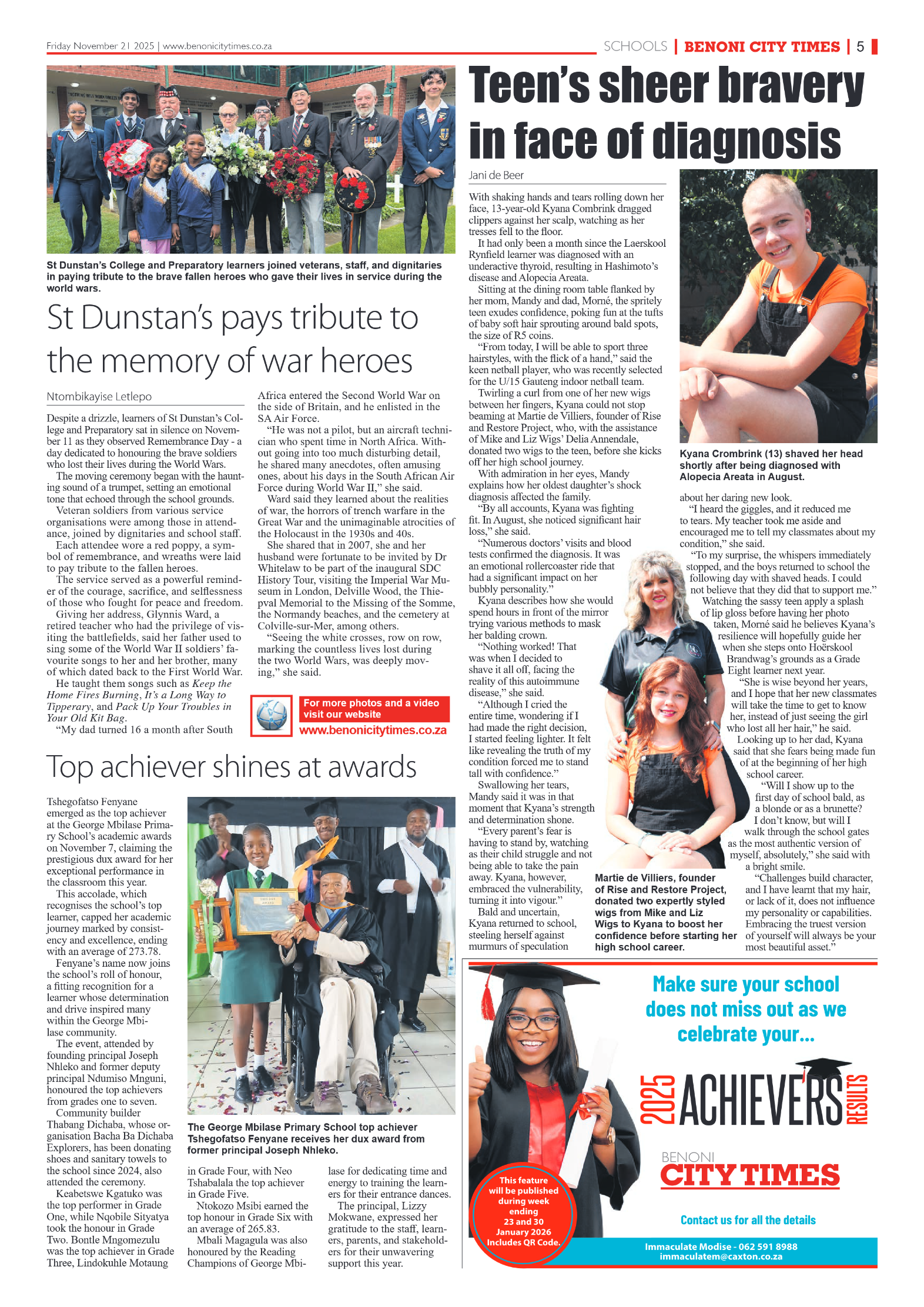 Benoni City Times 21 November 2025 page 7