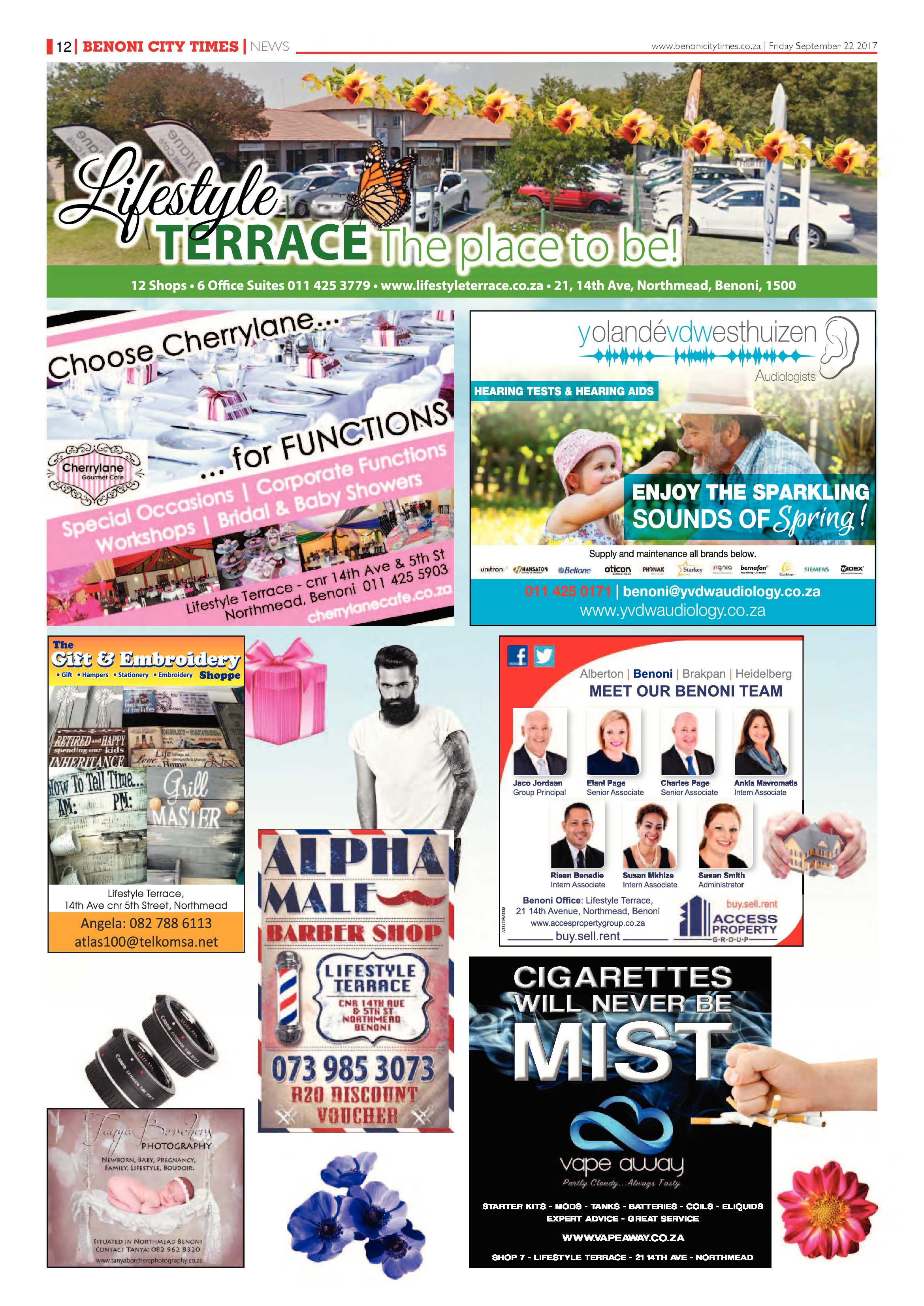 Benoni City Times 21 September 2017 page 12