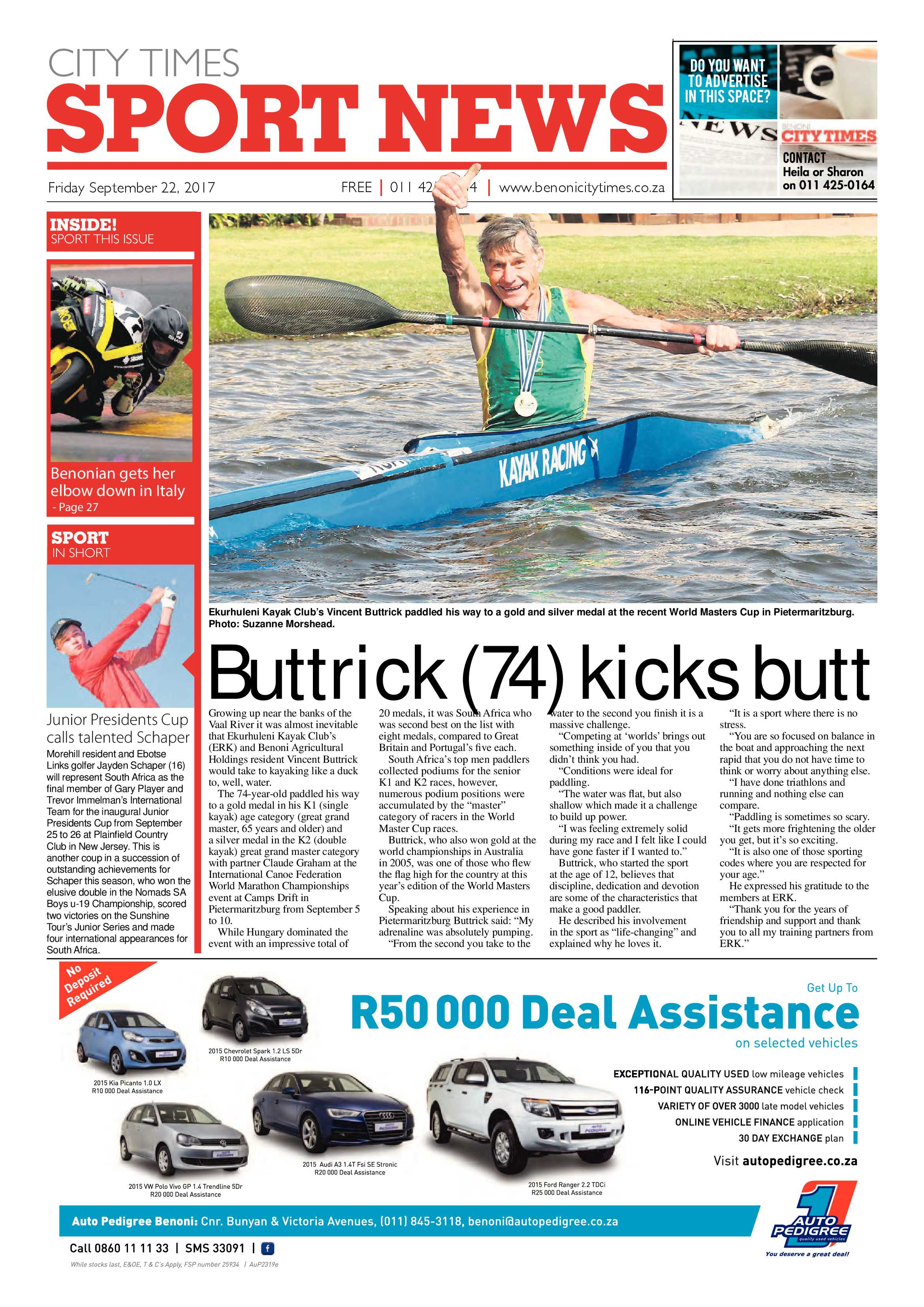 Benoni City Times 21 September 2017 page 28