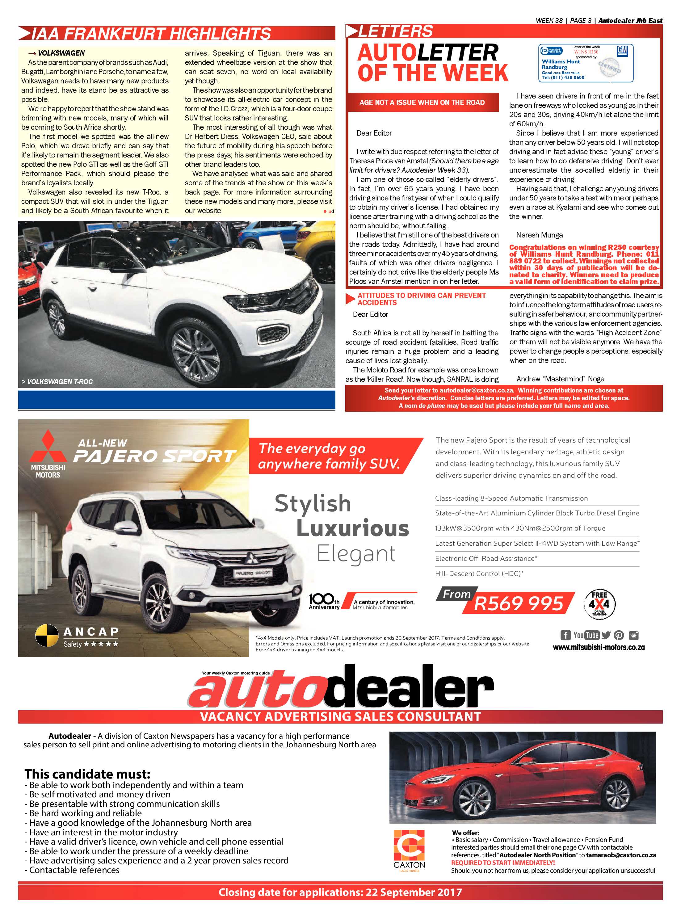 Benoni City Times 21 September 2017 page 31
