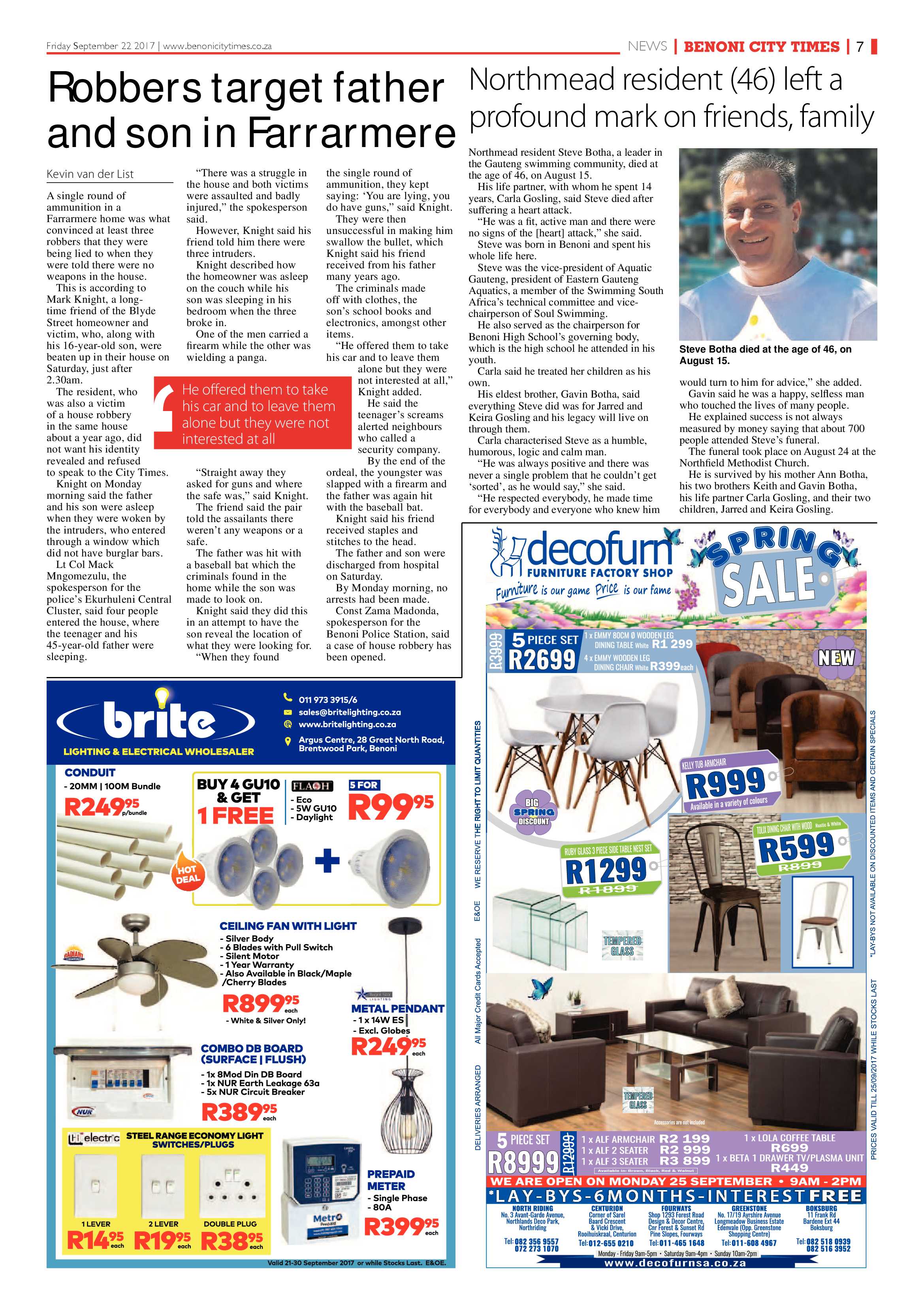 Benoni City Times 21 September 2017 page 7