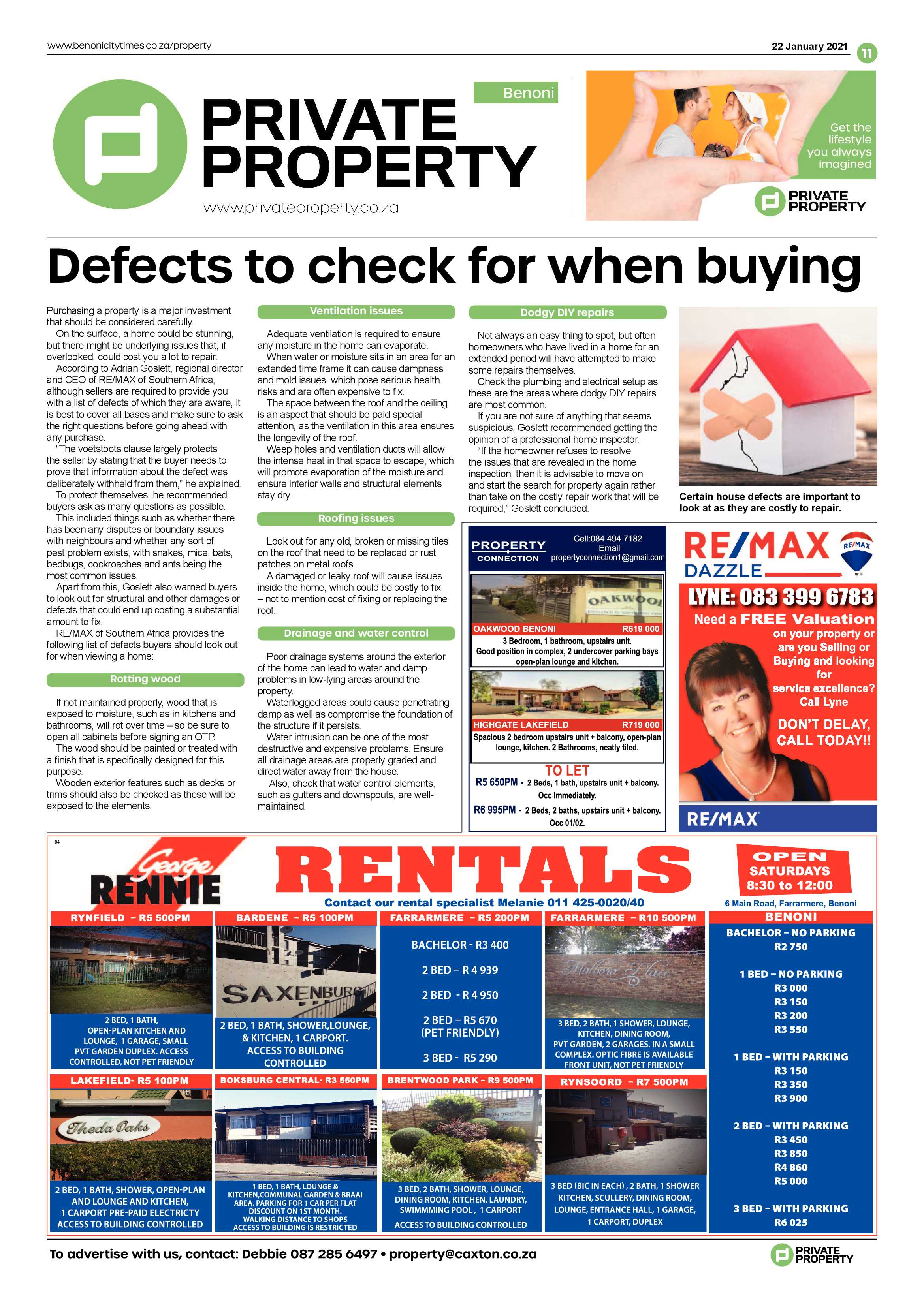Benoni City Times 21  january 2021 page 11